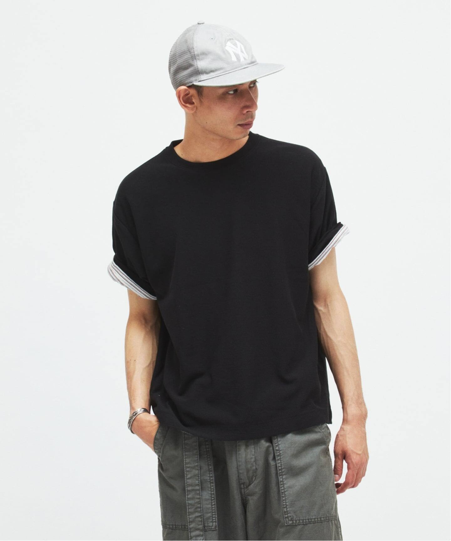 予約》クレープ ウィーヴ リラックス Tシャツ（Tシャツ／カットソー