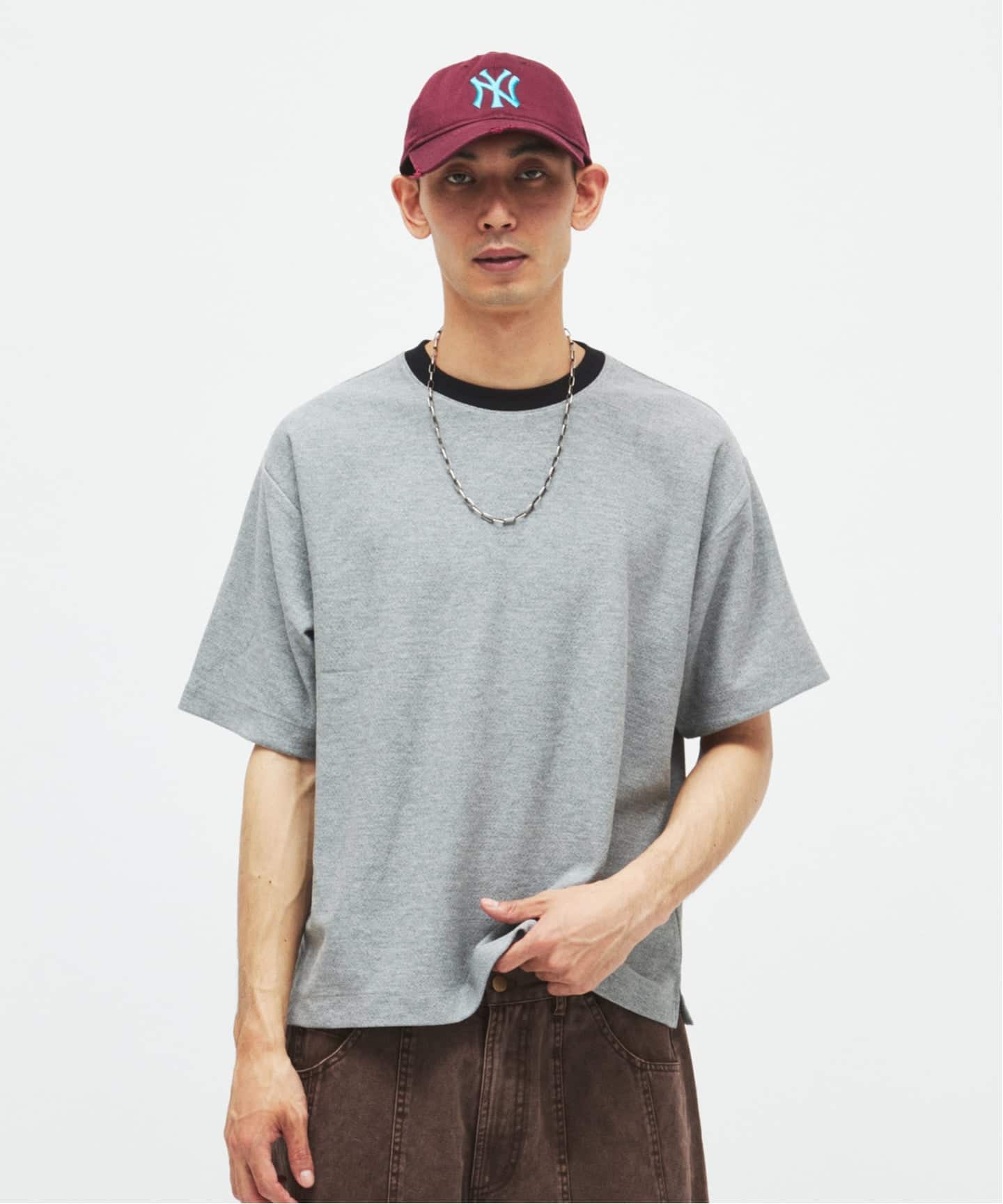 クレープ ウィーヴ リラックス Tシャツ（Tシャツ／カットソー