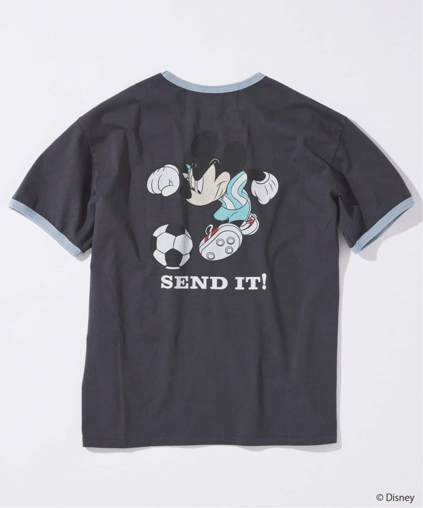 MICKEY MOUSE / ミッキー マウス 別注 サッカー プリント Tシャツ（T