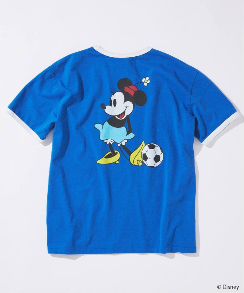 MICKEY MOUSE / ミッキー マウス 別注 サッカー プリント Tシャツ（T 