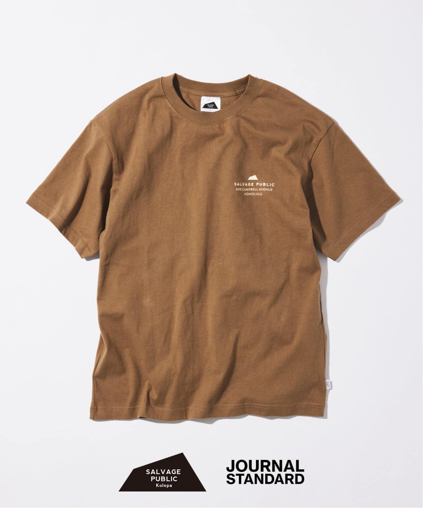 サルセーションウェア新作ＶTシャツダークブラウン色Мサイズ未開封品 アウターライクシャツ｜narifuri オンラインストア
