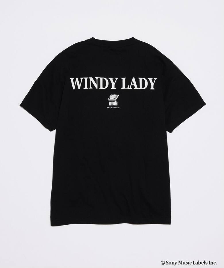 山下 達郎 / TATSURO YAMASHITA WINDY LADY プリント Tシャツ（Tシャツ 