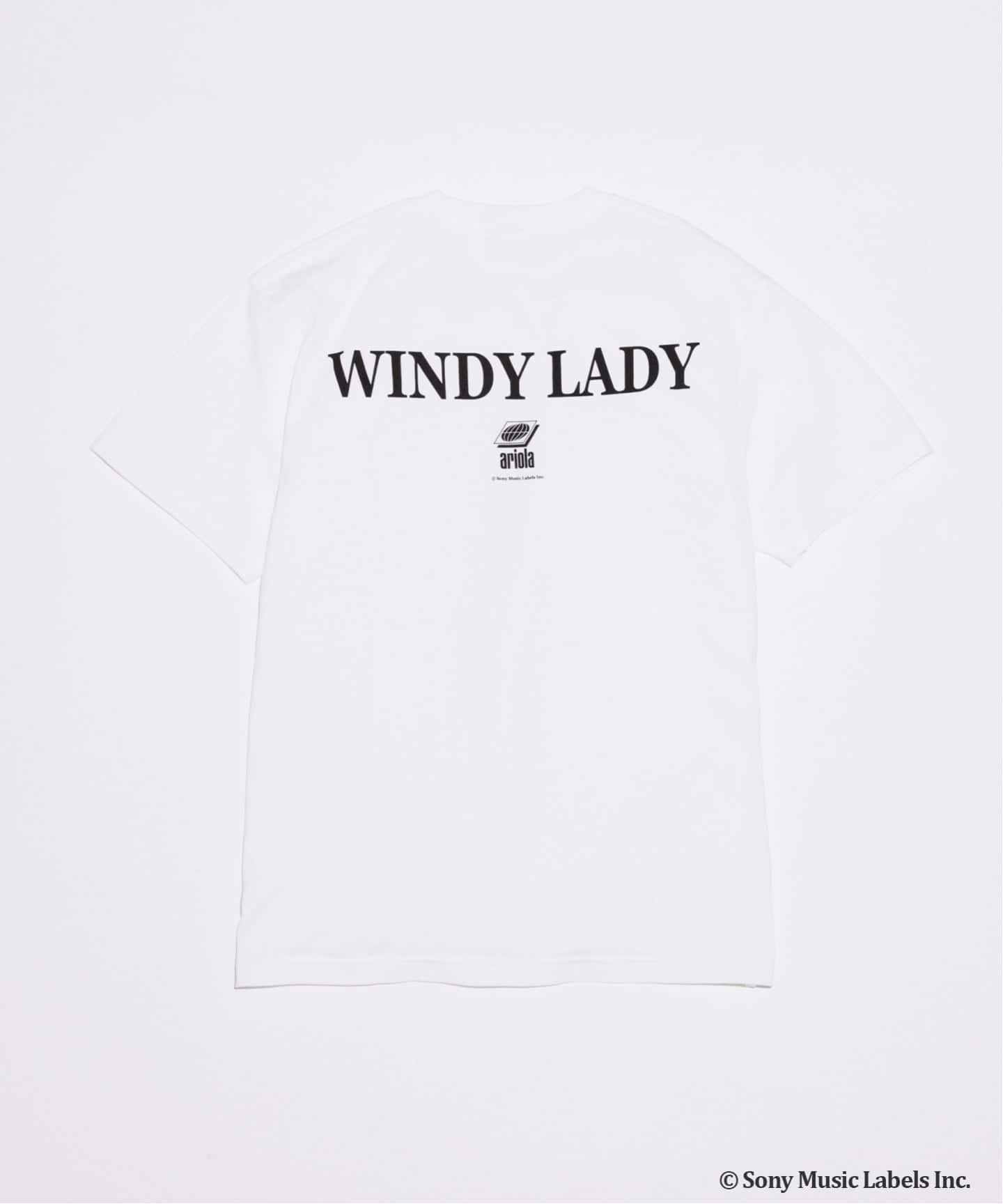山下 達郎 / TATSURO YAMASHITA WINDY LADY プリント Tシャツ（Tシャツ