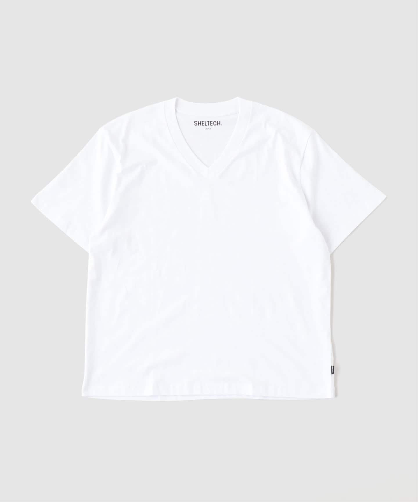 SHELTECH×JOURNAL STANDARD 別注 SOLID Vネック Tシャツ（Tシャツ