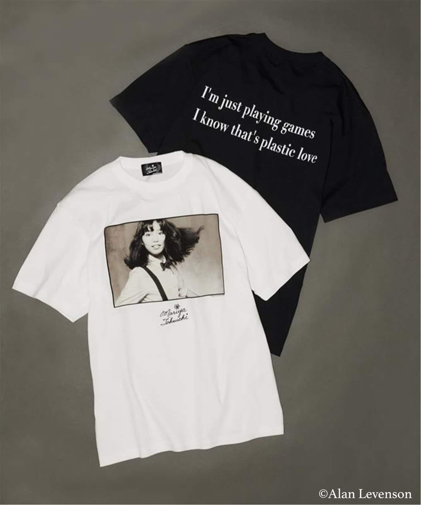 竹内まりや / Mariya Takeuchi PLASTIC LOVE プリント Tシャツ（T
