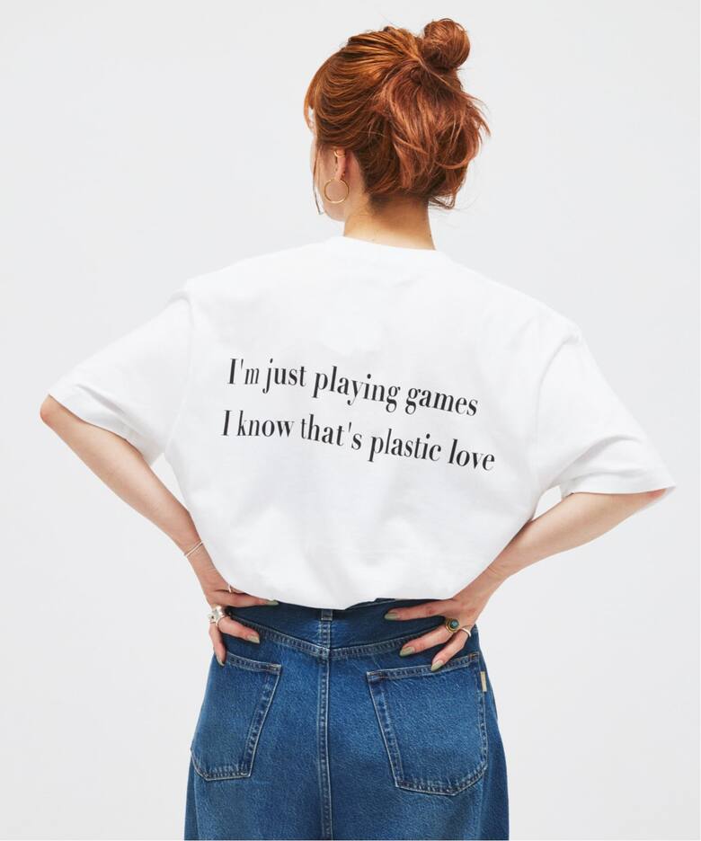 竹内まりや / Mariya Takeuchi PLASTIC LOVE プリント Tシャツ（T