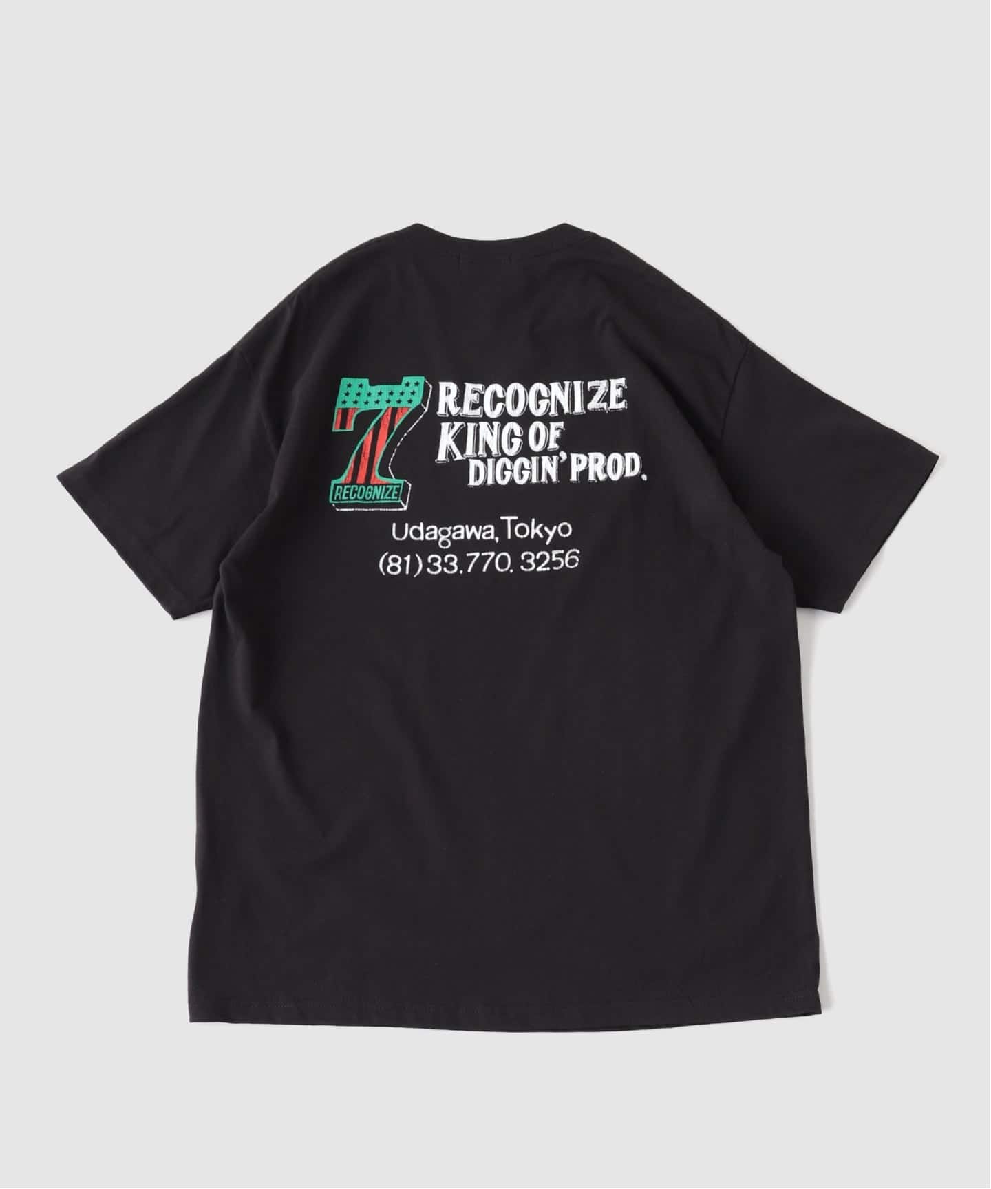 RECOGNIZE / レコグナイズ #7 VINYL UDAGAWA TEE（Tシャツ／カットソー