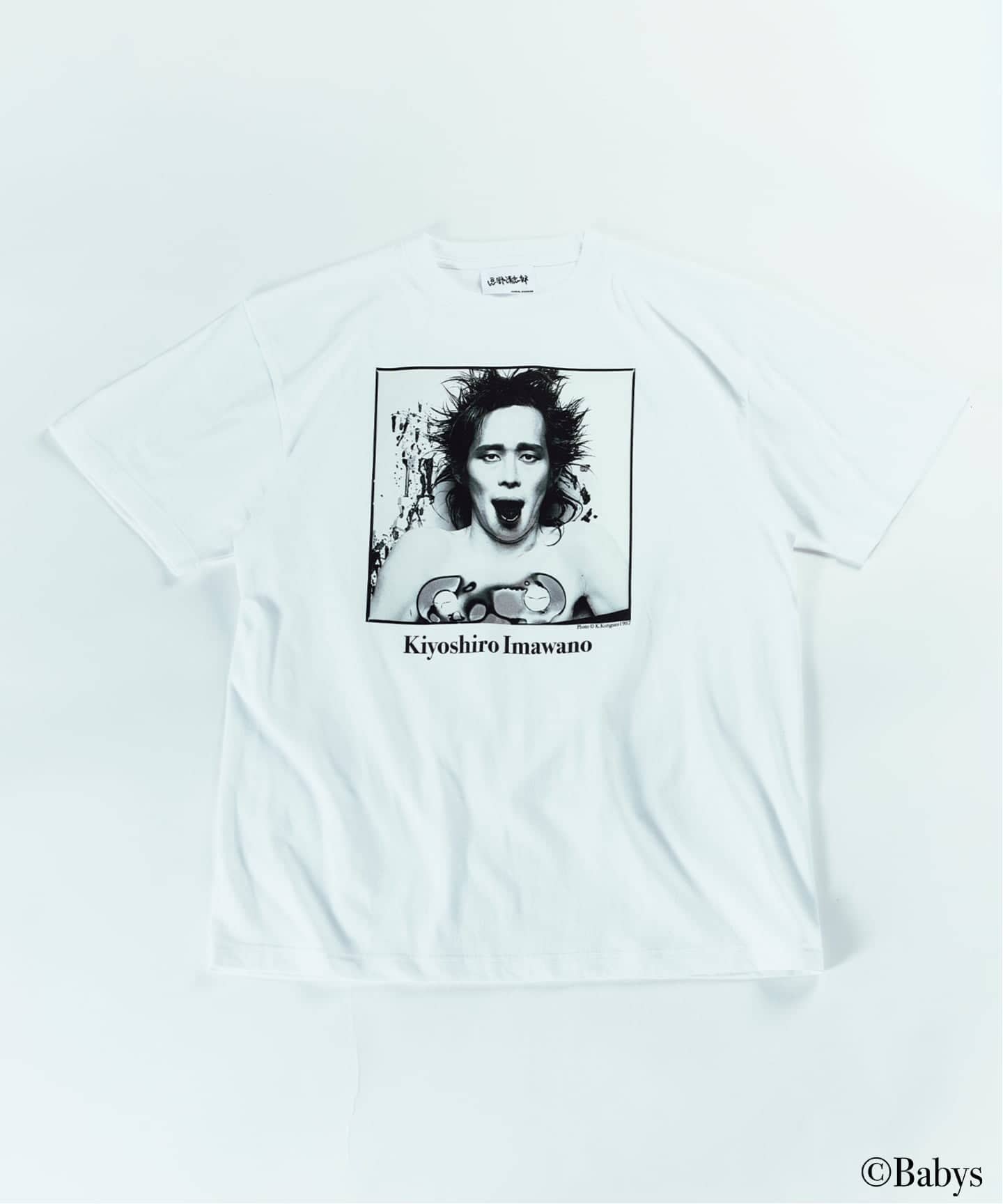 【デッドストック】清志郎 ホワイト Mサイズ Tシャツ 忌野清志郎 × 操上和美 × JOURNAL STANDARD プリント Tシャツ（Tシャツ