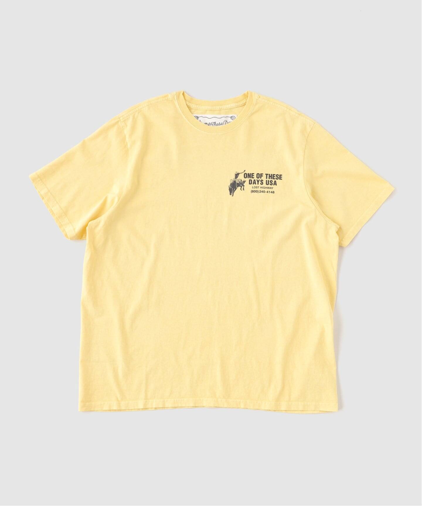 ONE OF THESE DAYS BREAK ON THROUGH TSHIRT（Tシャツ／カットソー