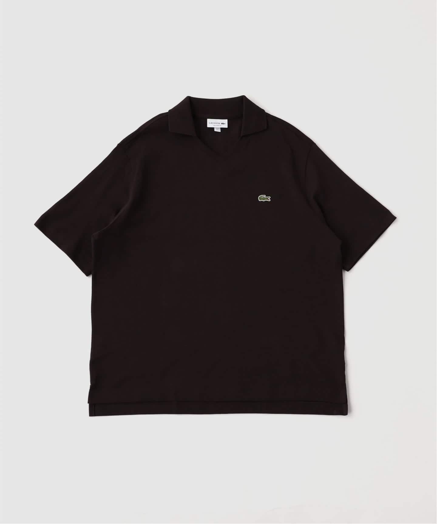 Lacoste ブラック ポロシャツ 36 LACOSTE / ラコステ PH2788-99 スキッパーポロ（Tシャツ／カットソー