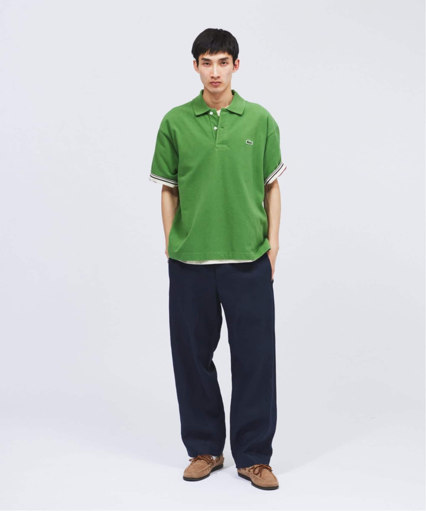 KHTラコステ ジャーナルスタンダード別注 ヘビーピケポロシャ LACOSTE / ラコステ 別注 ヘビー ピケ ポロシャツ（ポロシャツ