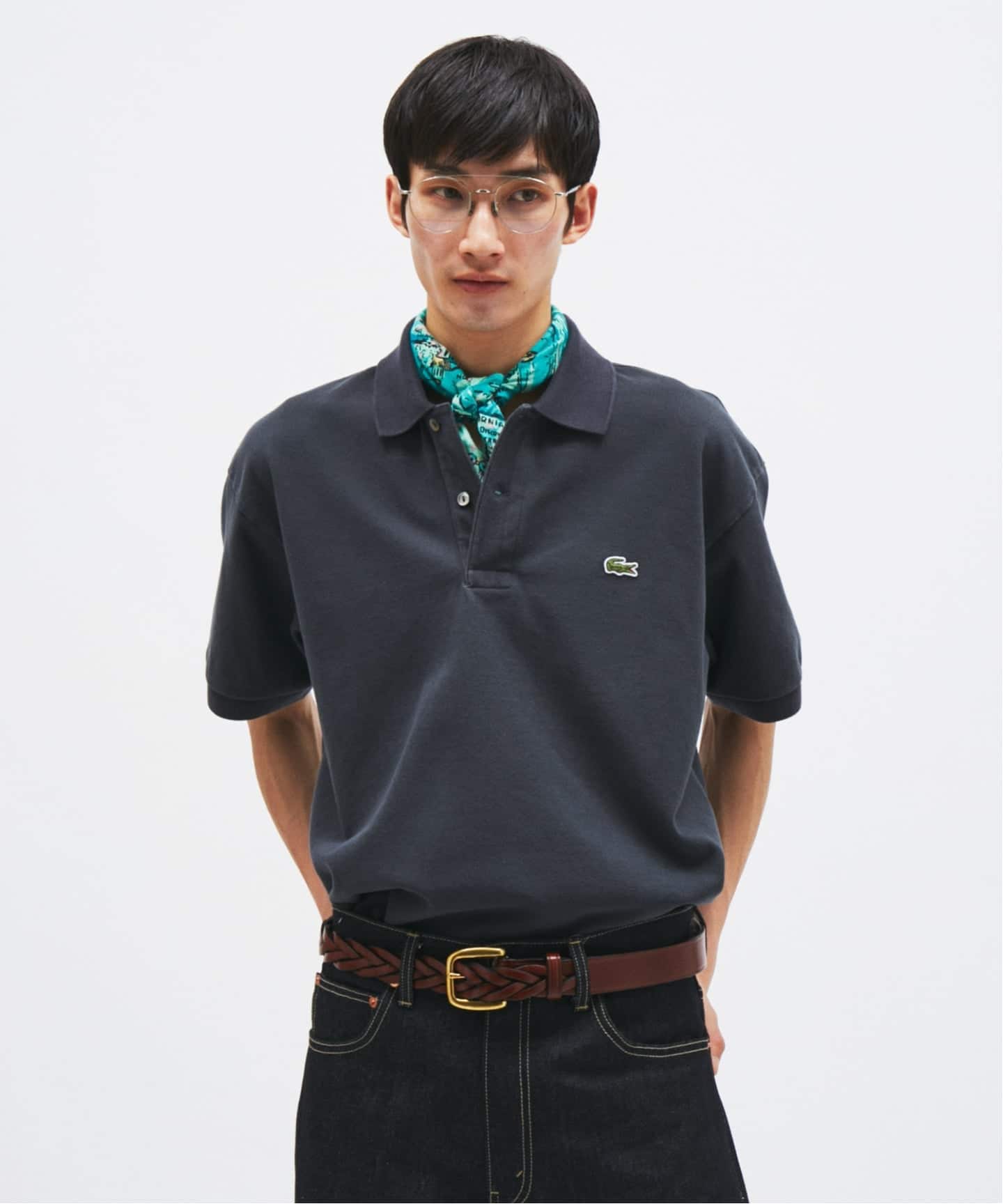LACOSTE / ラコステ 別注 ヘビー ピケ ポロシャツ（ポロシャツ