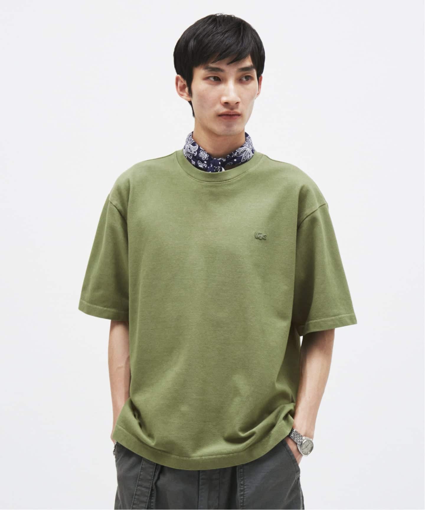LACOSTE / ラコステ 別注 ヘビー ピケ 半袖 Tシャツ（Tシャツ