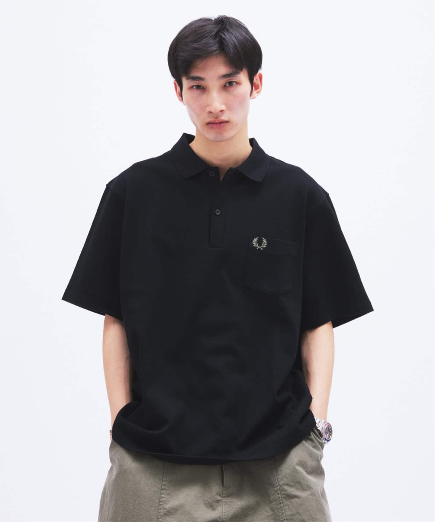 FRED PERRY / フレッドペリー 別注 ポケット ポロ シャツ（ポロシャツ