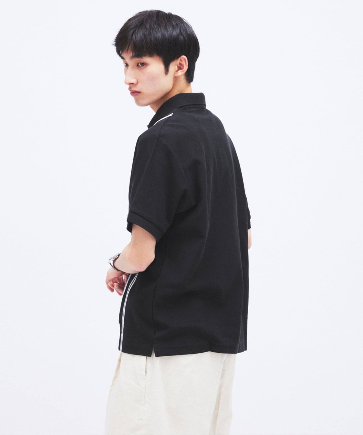 予約》FRED PERRY / フレッドペリー 別注 ストライプ ピケ ポロシャツ