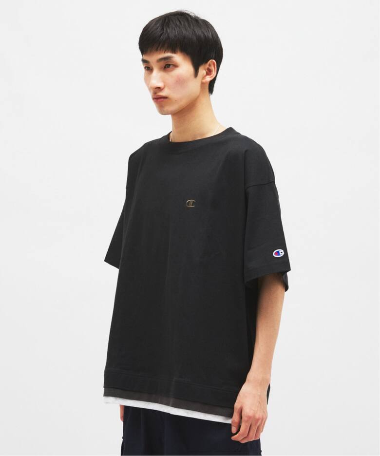 CHAMPION / チャンピオン for JOURNAL STANDARD 3 レイヤード 半袖 T 