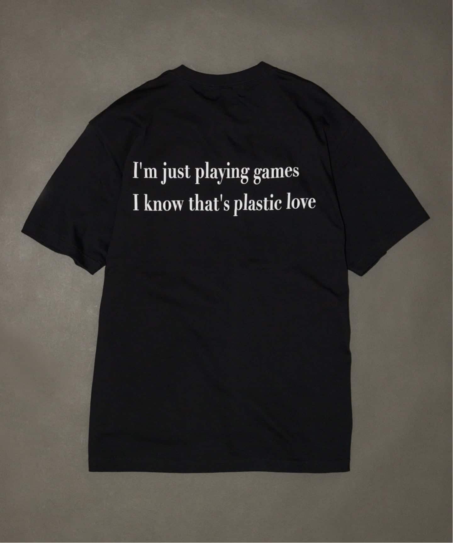 予約》竹内まりや / Mariya Takeuchi PLASTIC LOVE プリント Tシャツ