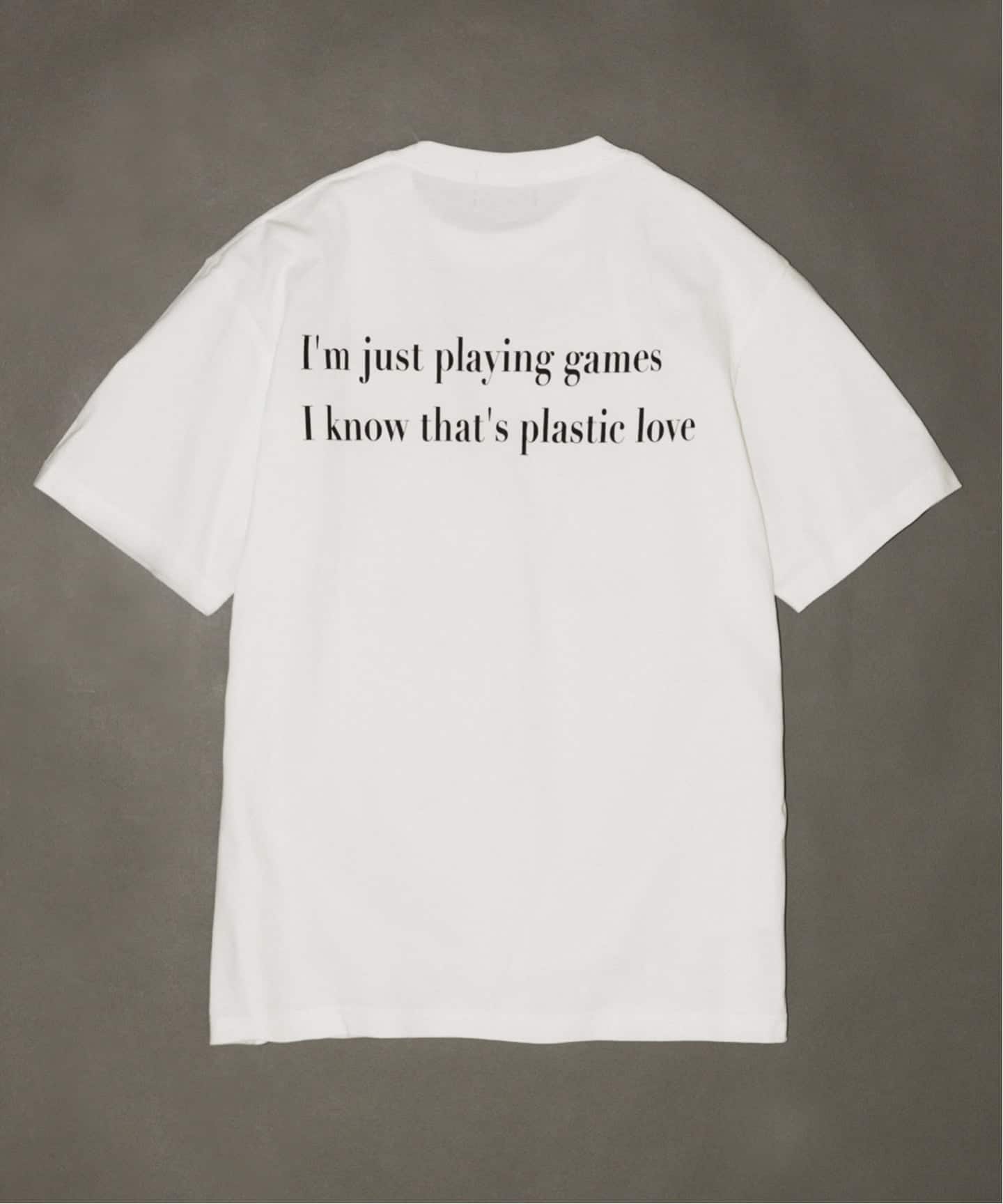 予約》竹内まりや / Mariya Takeuchi PLASTIC LOVE プリント Tシャツ