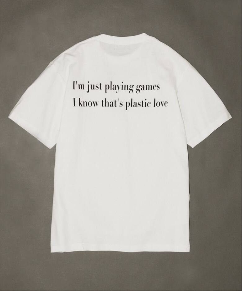 竹内まりや / Mariya Takeuchi PLASTIC LOVE プリント Tシャツ（T 