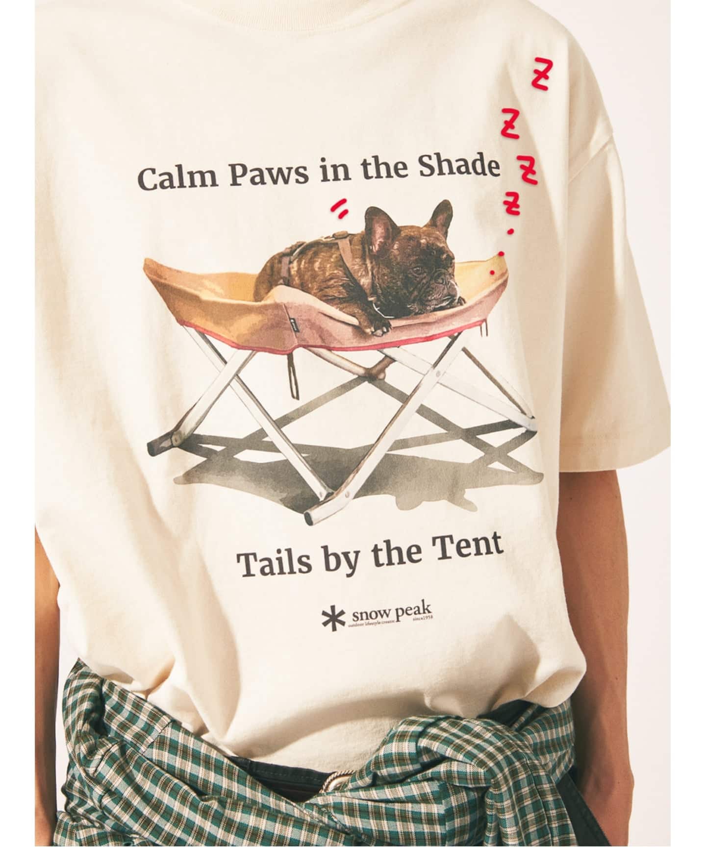 snow peak / スノーピーク 別注 キャンプ ドッグ Tシャツ（Tシャツ