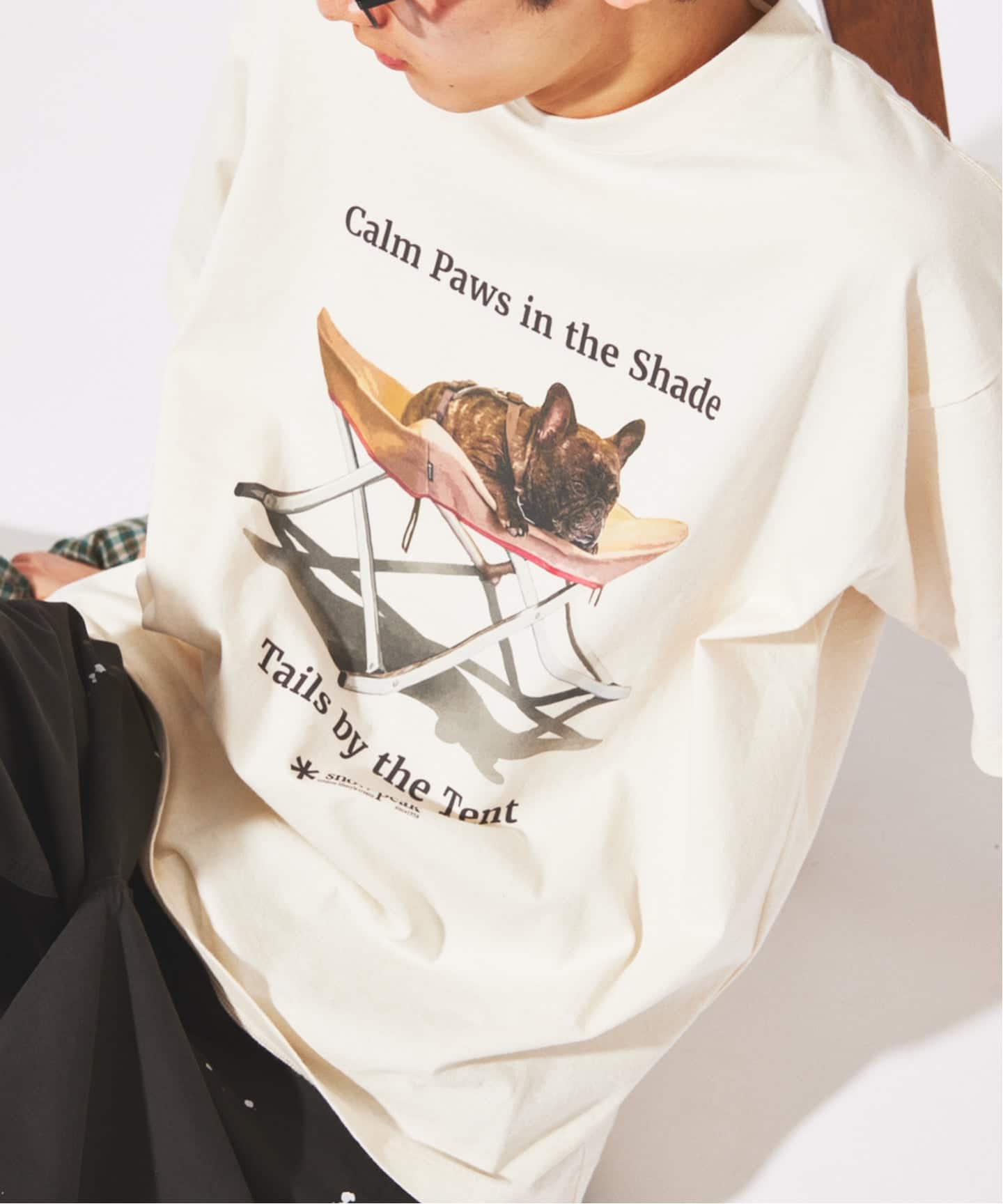 snow peak / スノーピーク 別注 キャンプ ドッグ Tシャツ（Tシャツ