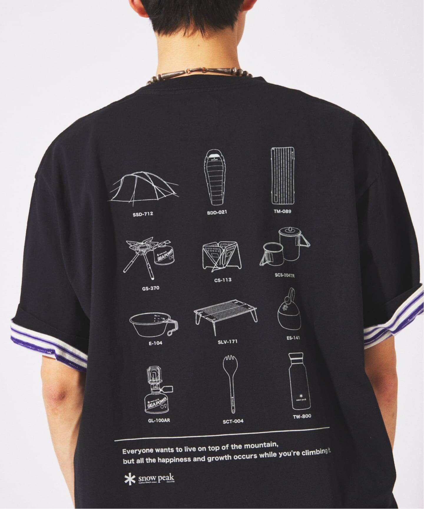snow peak / スノーピーク 別注 トレイル ギアーズ Tシャツ（Tシャツ
