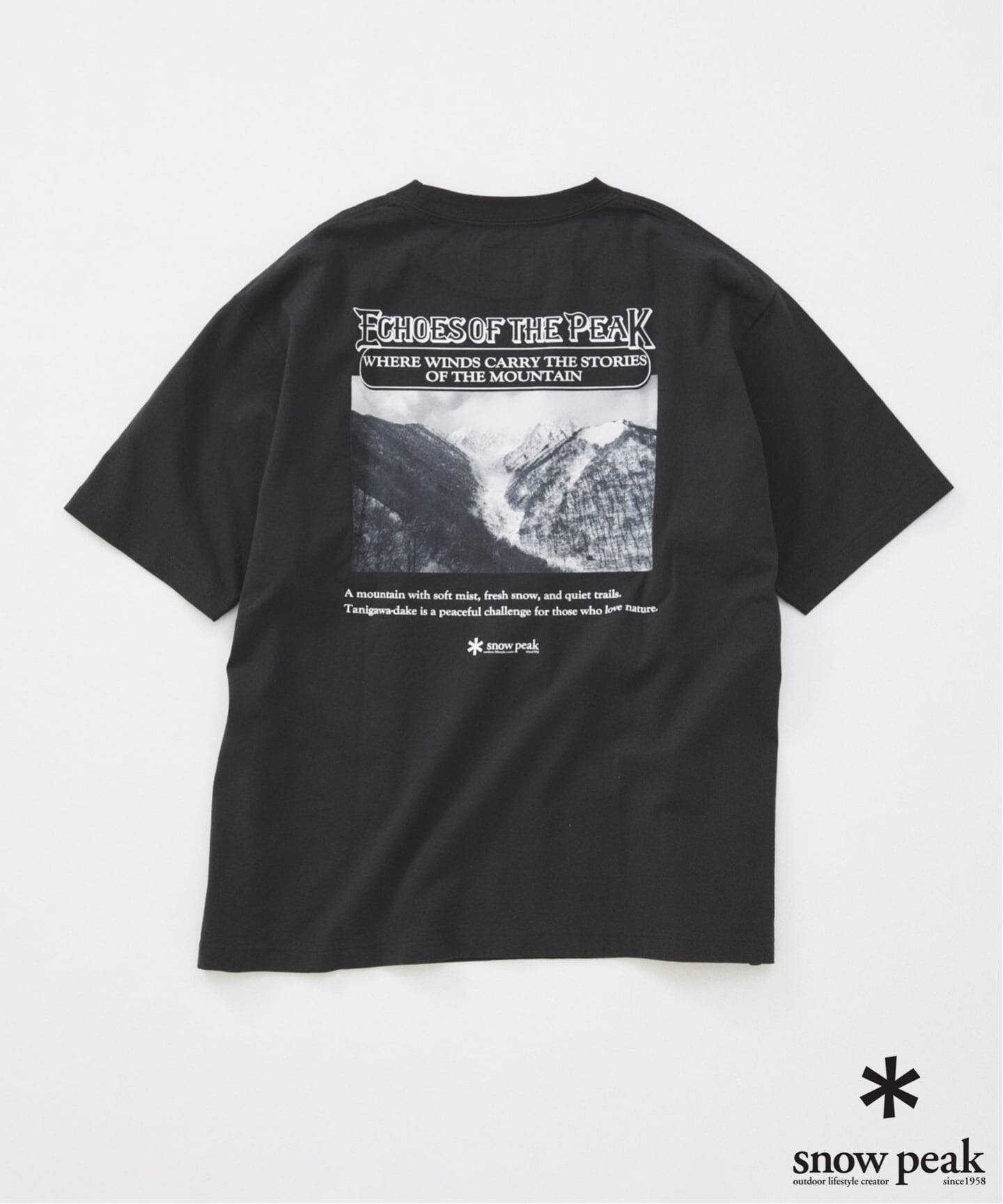 snow peak / スノーピーク 別注 谷川岳 プリント Tシャツ（Tシャツ