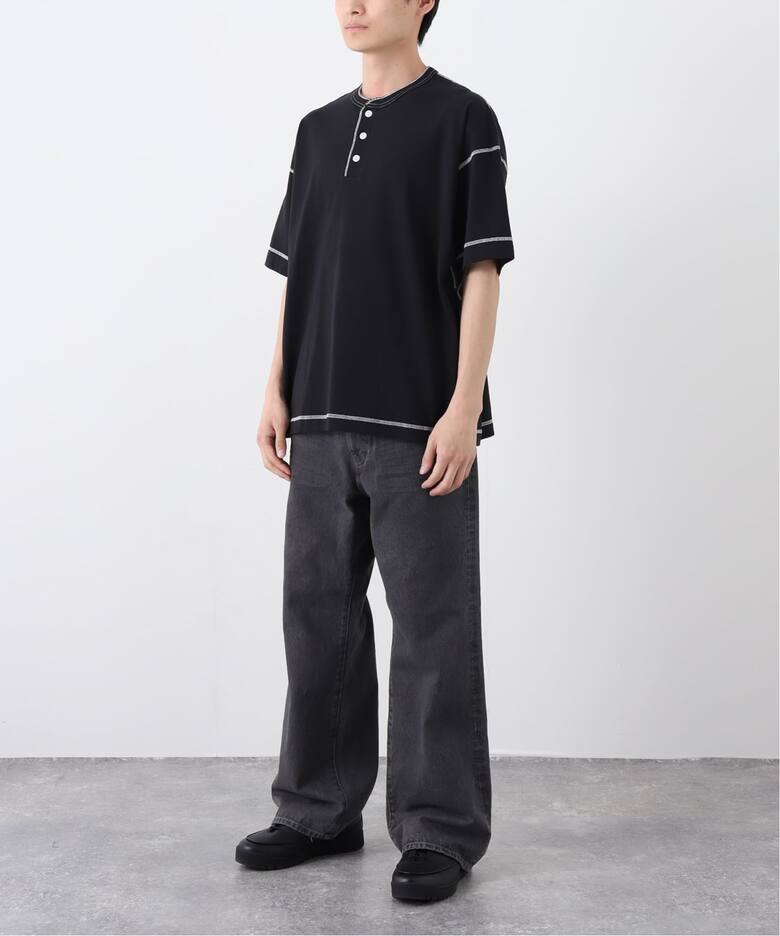 Healthknit | ヘルスニット クラシックボーダー クルーネック半袖T 