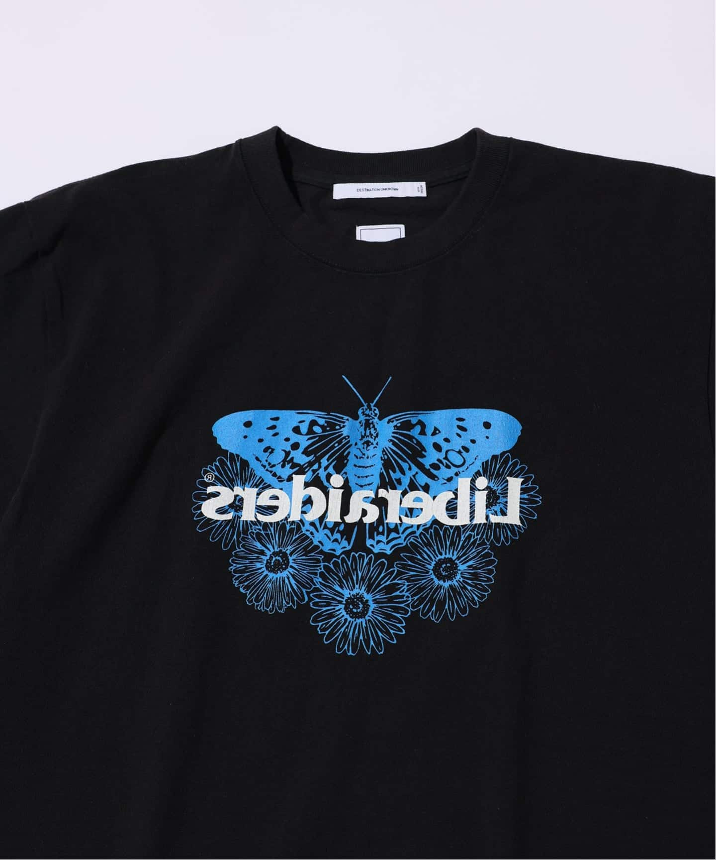 Liberaiders / リベレイダース 別注 バタフライ ミラー ロゴ Tシャツ