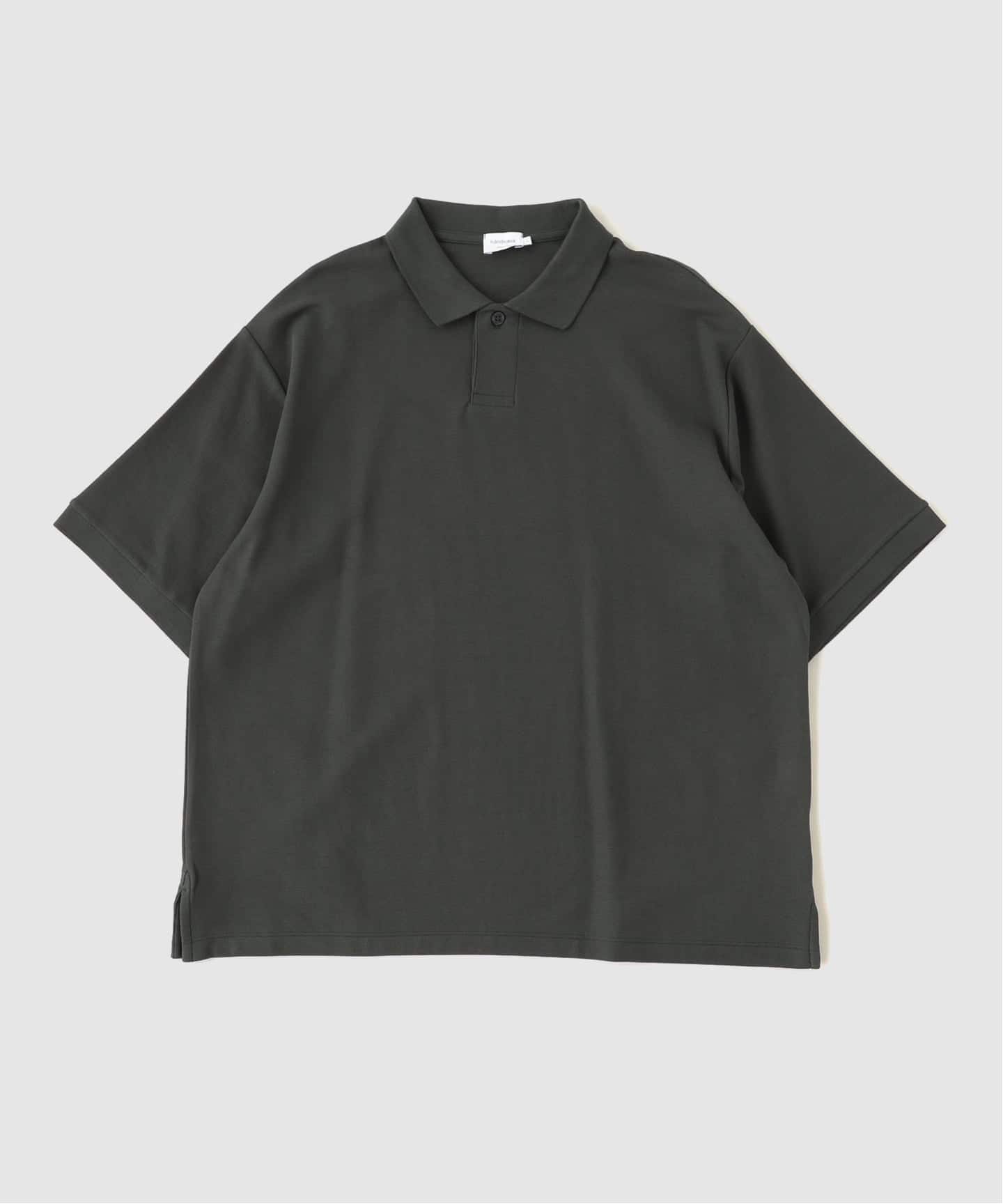 arte ダークグレー ポロシャツ handvaerk / ハンドバーク PIQUE S/S ポロシャツ（Tシャツ／カットソー