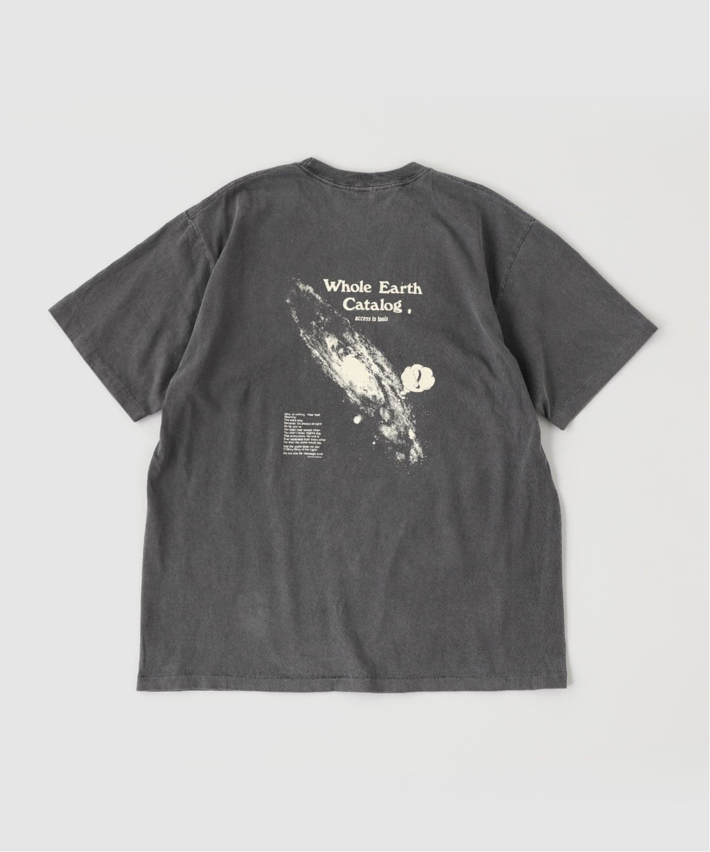 WHOLE EARTH CATALOG PRINT TEE（Tシャツ／カットソー）｜JOURNAL