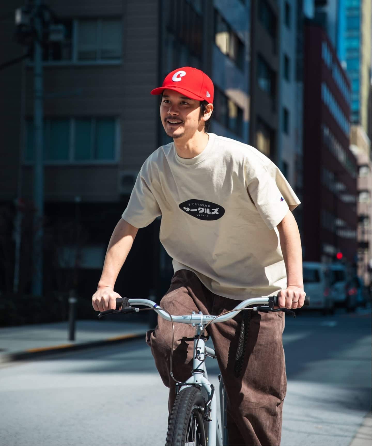 CHAMPION / チャンピオン × Circles】別注 16s/1 T-SH：Tシャツ（T