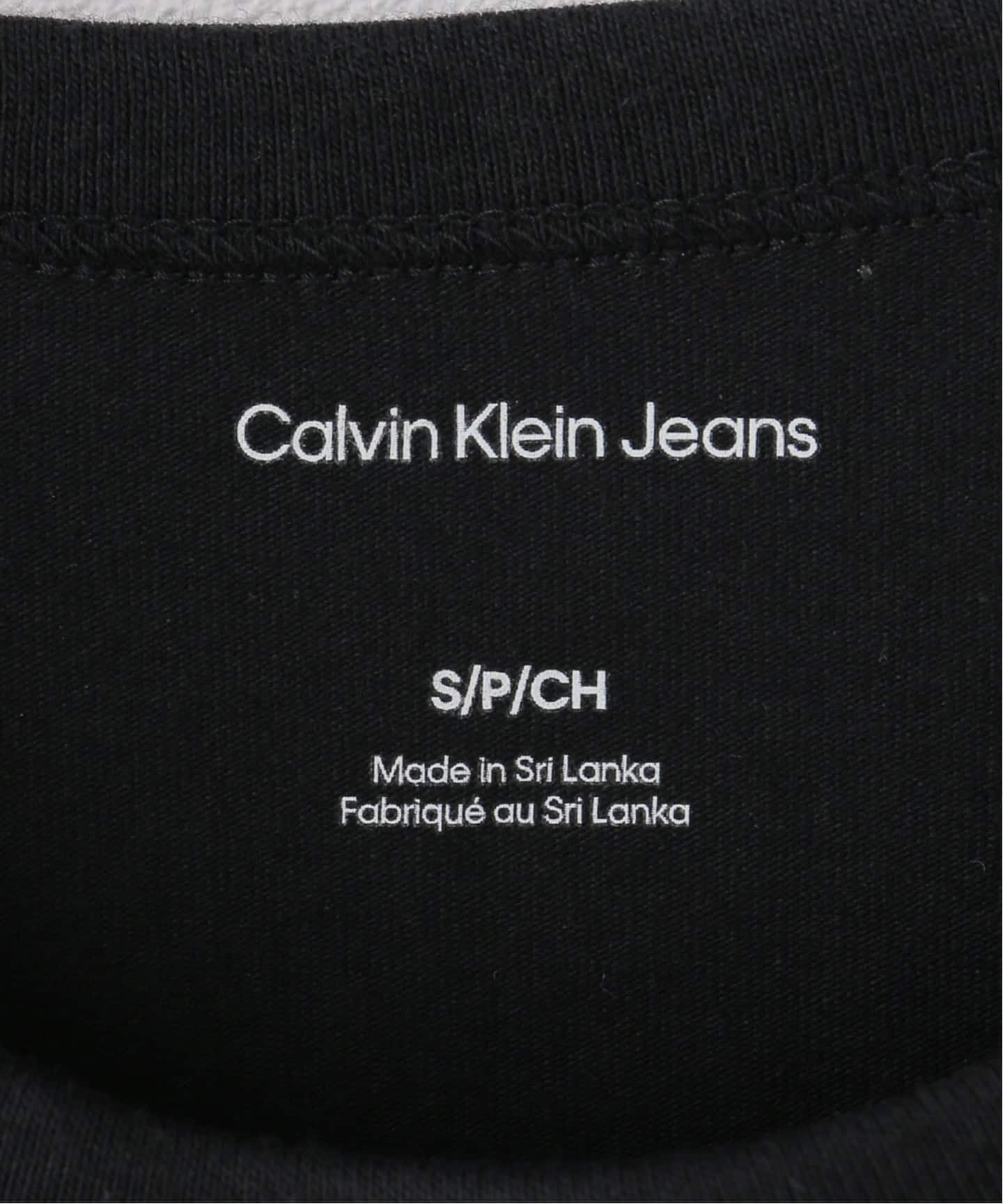 Calvain  ブランドネームデザイン　カットソー ワンピース　T Calvin Klein / カルバン クライン SS GRAPHIC LOGO BABY TEE（Tシャツ