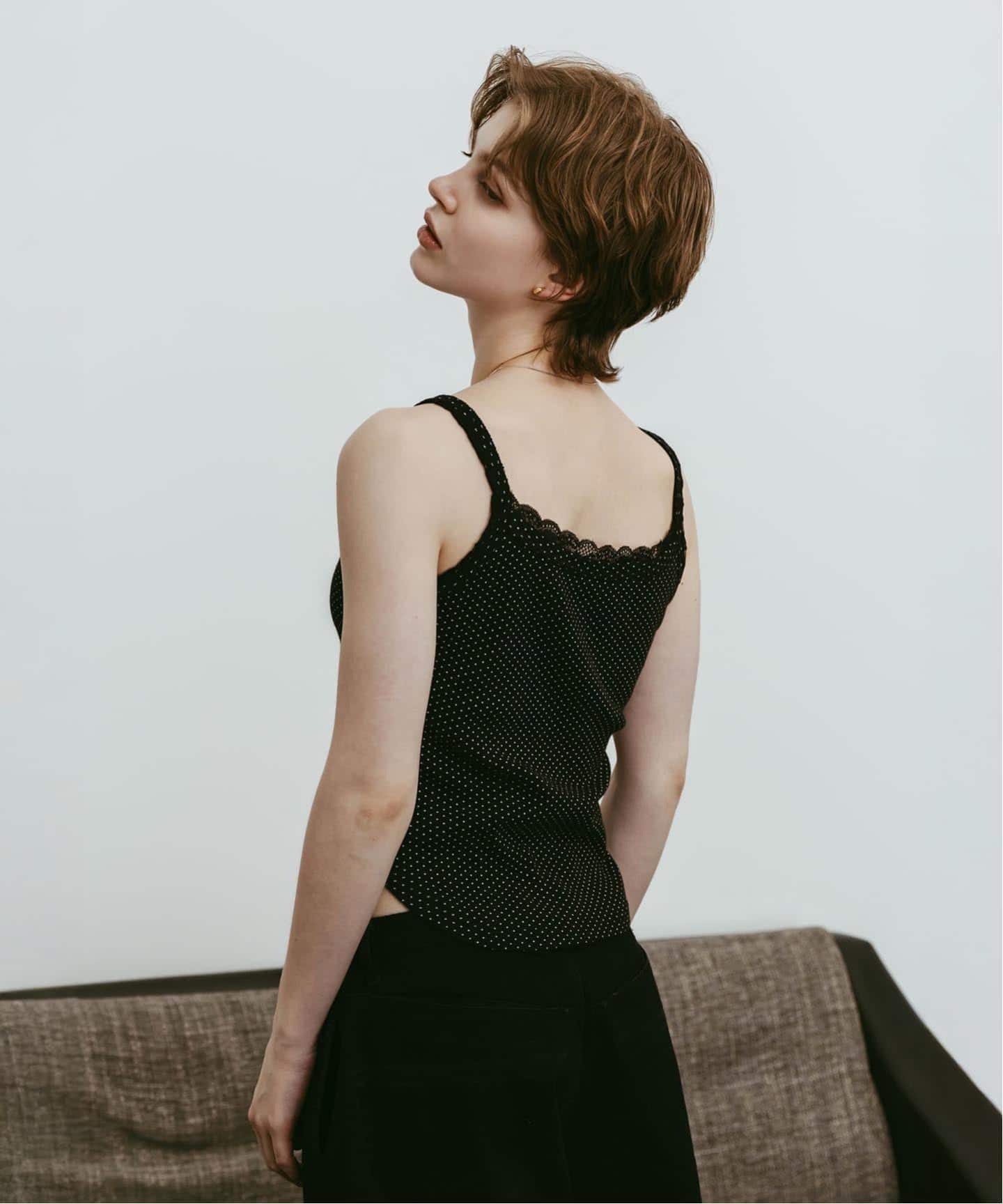Knuth Marf / クヌースマーフ lace detail camisole（キャミソール