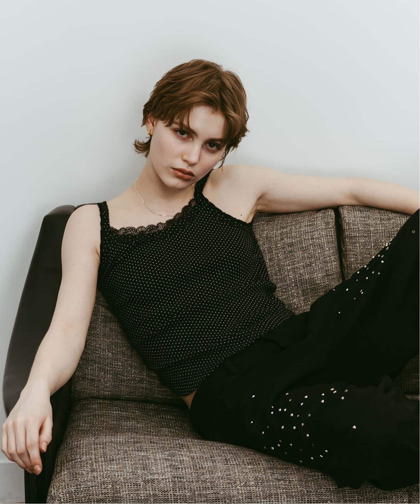Knuth Marf / クヌースマーフ lace detail camisole（キャミソール