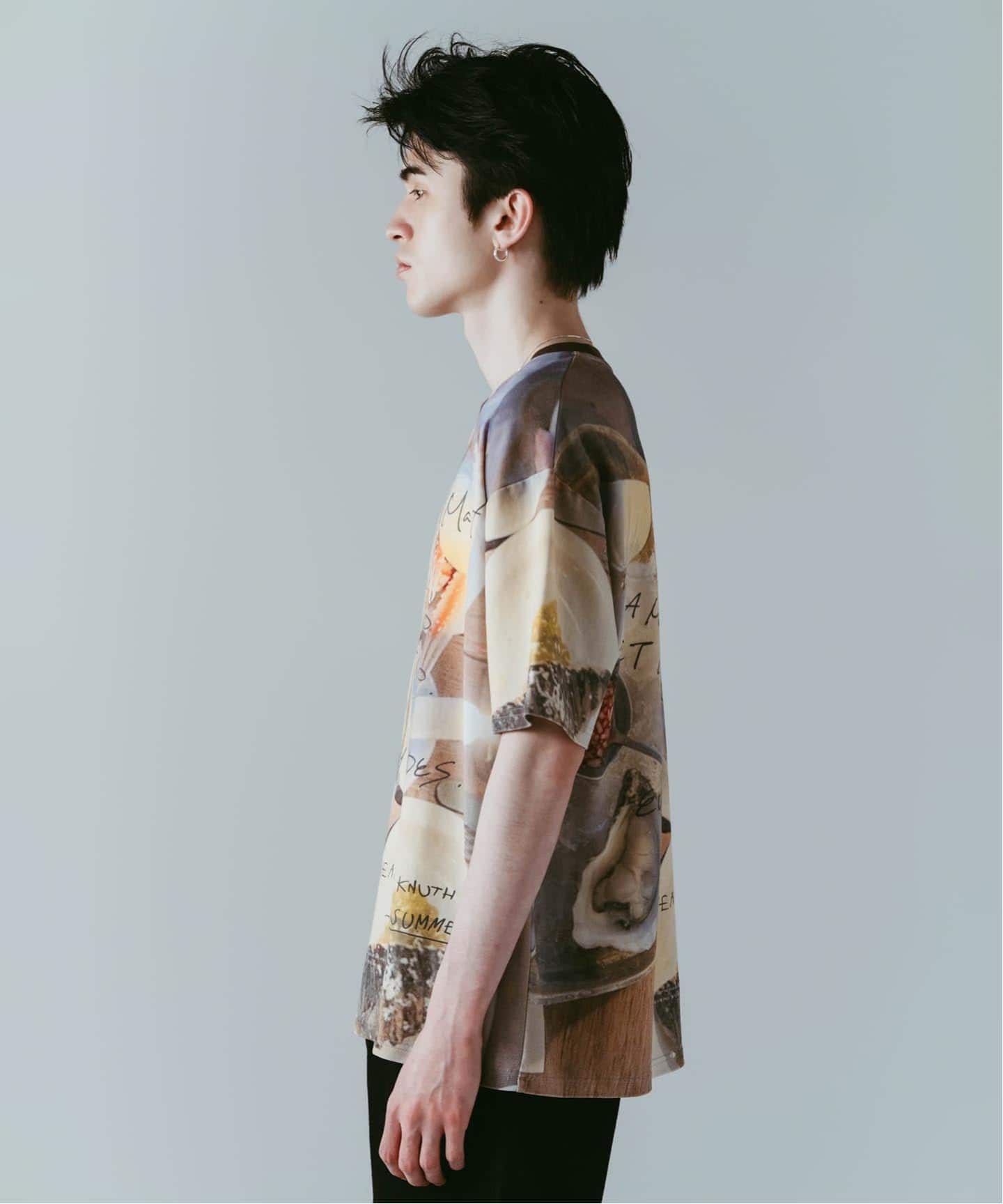 Knuth Marf / クヌースマーフ oyster graphic tee（Tシャツ