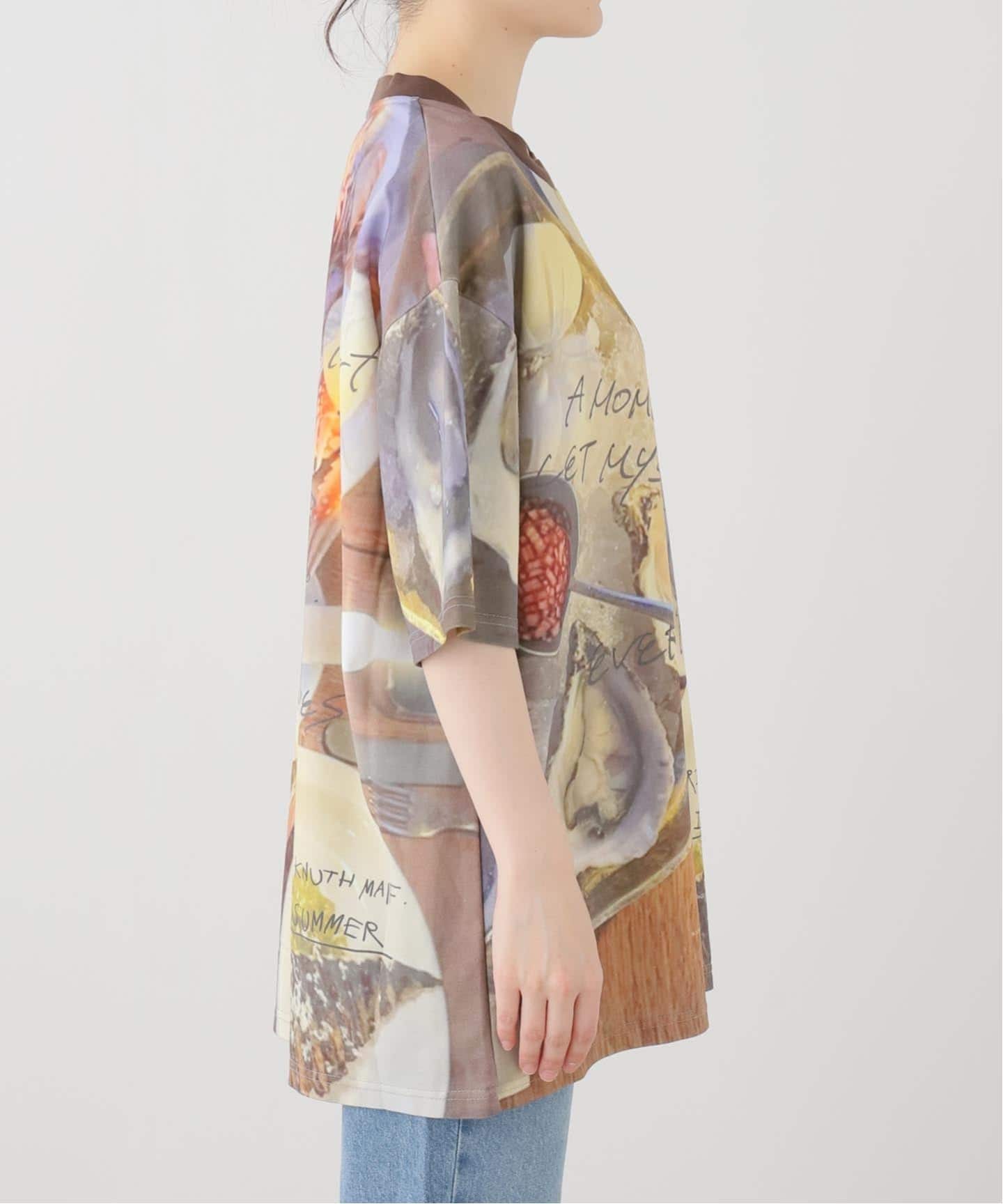 Knuth Marf / クヌースマーフ oyster graphic tee（Tシャツ