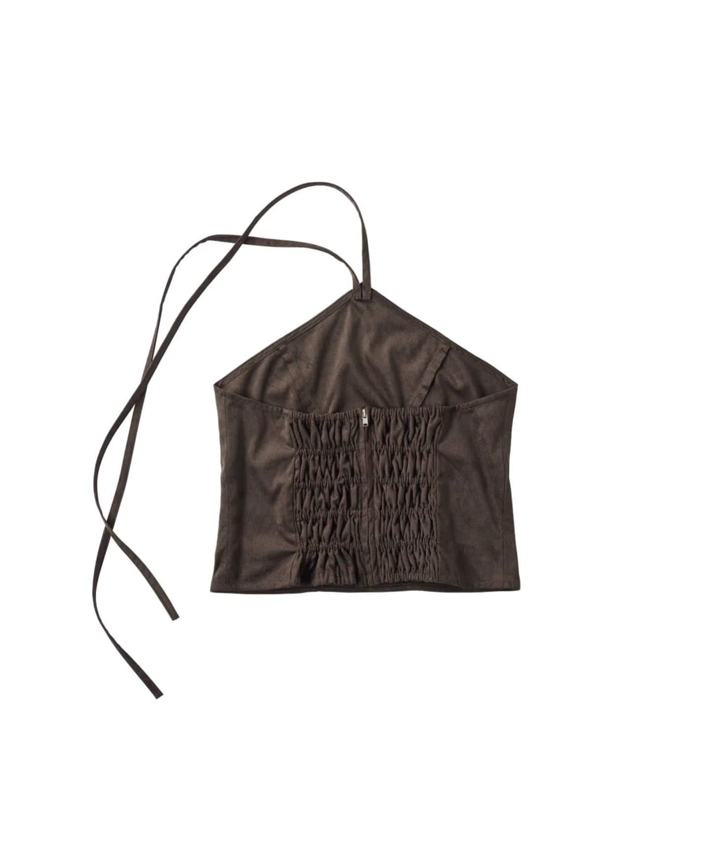 Knuth Marf / クヌースマーフ suede bustier top（その他トップス
