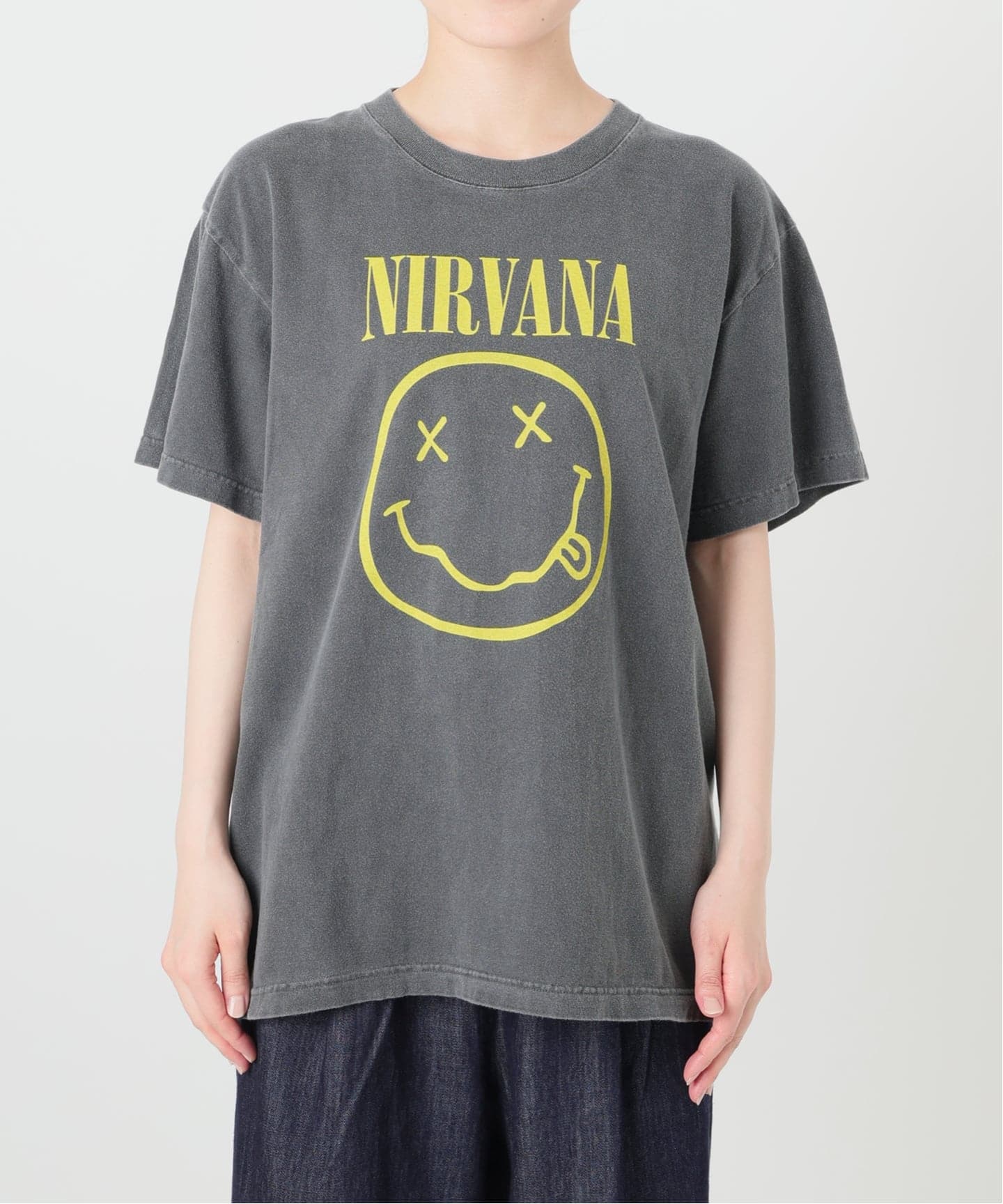GOOD ROCK SPEED / グッドロックスピード NIRVANA SMILE ART T-SHIRT