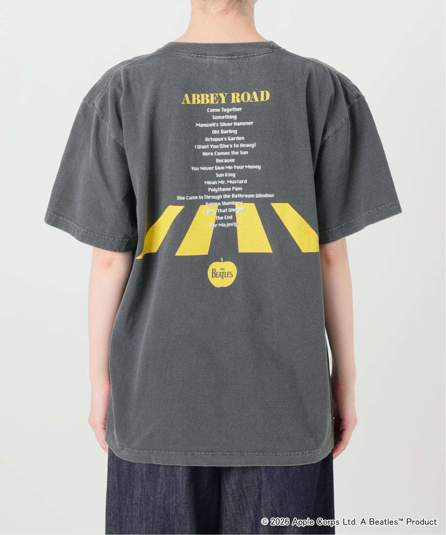 UK1st究極美The Beatles Abbey Roadブラックインナー Vintage The