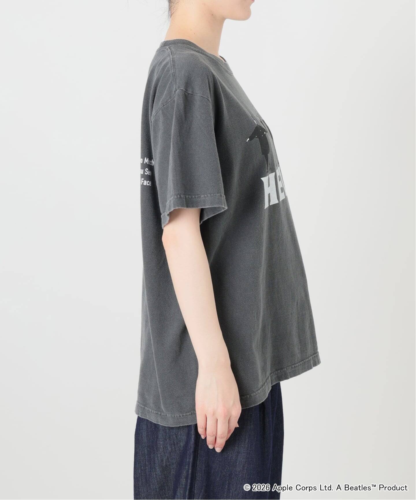 グッドロックスピード ビートルズ Tシャツ グレー GOOD ROCK SPEED（グッドロックスピード） tシャツ 別注 THE BEATLES