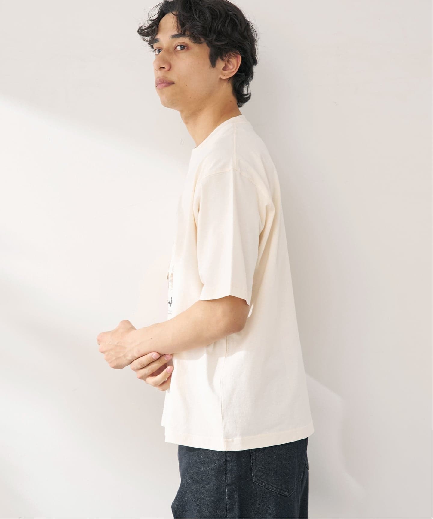 PLANET OF EARTH FLOWER EMB TEE（Tシャツ／カットソー）｜B.C STOCK