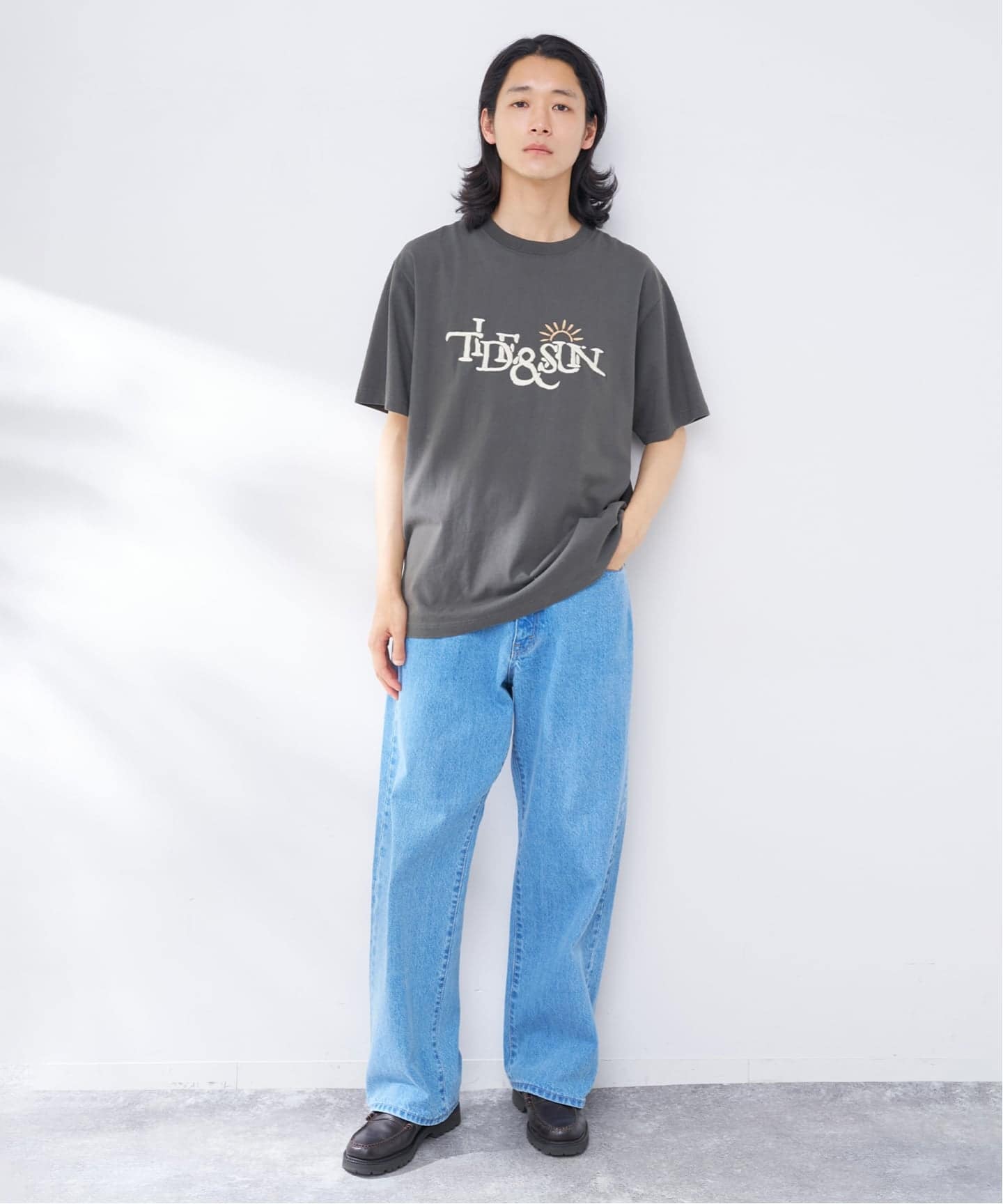 Tropical Embroidery Tシャツ（Tシャツ／カットソー）｜B.C STOCK