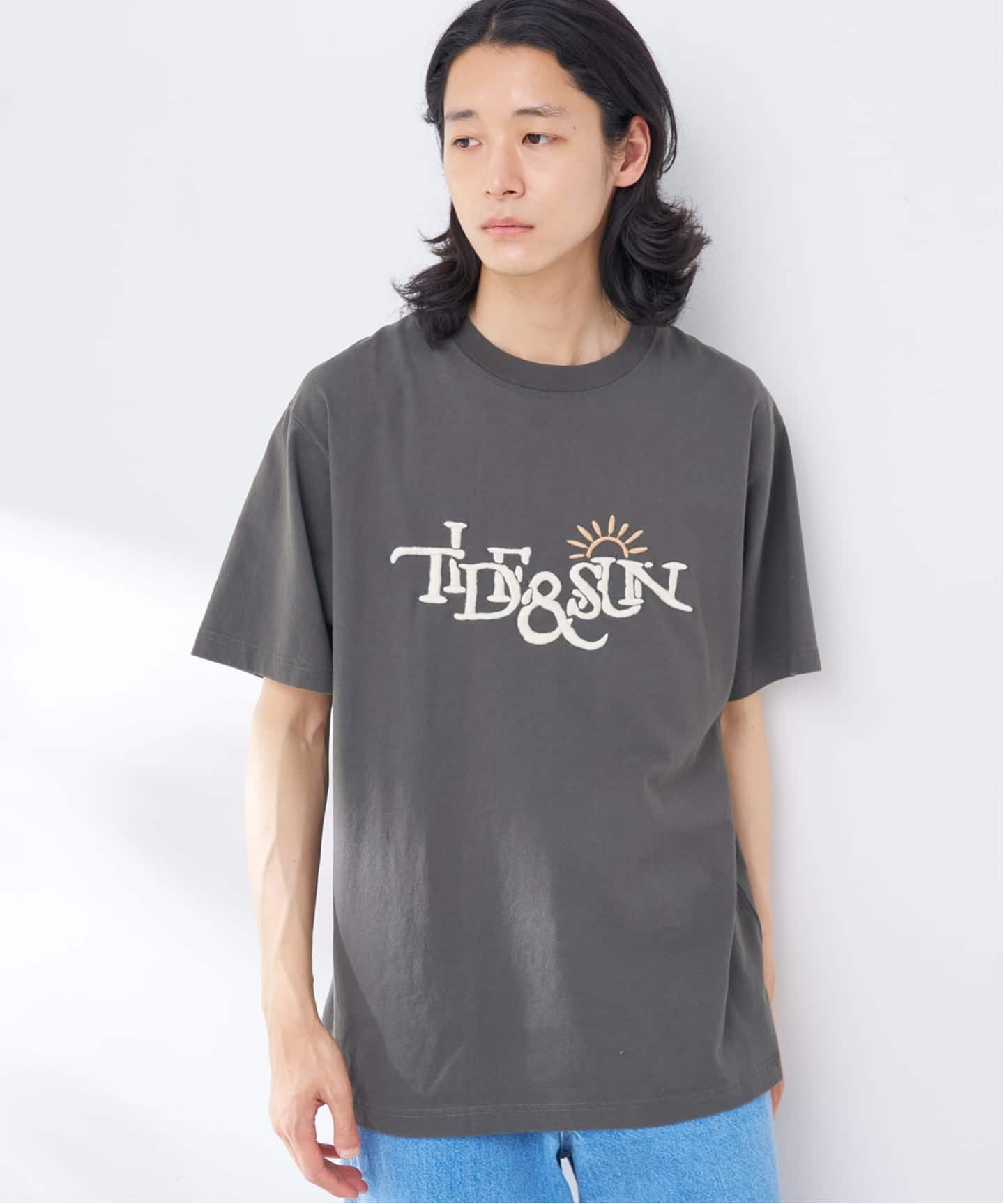 Tropical Embroidery Tシャツ（Tシャツ／カットソー）｜B.C STOCK