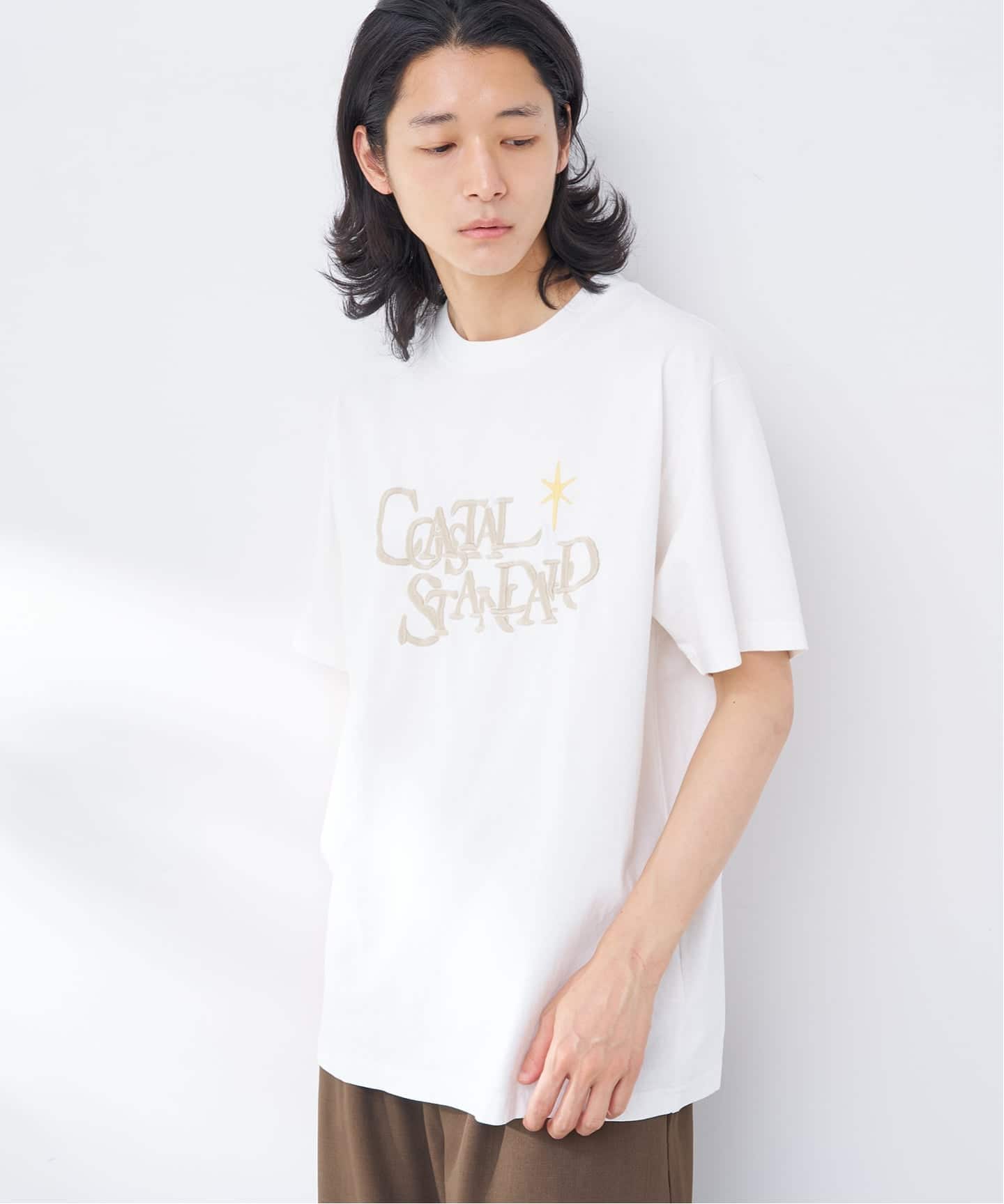 Tropical Embroidery Tシャツ（Tシャツ／カットソー）｜B.C STOCK