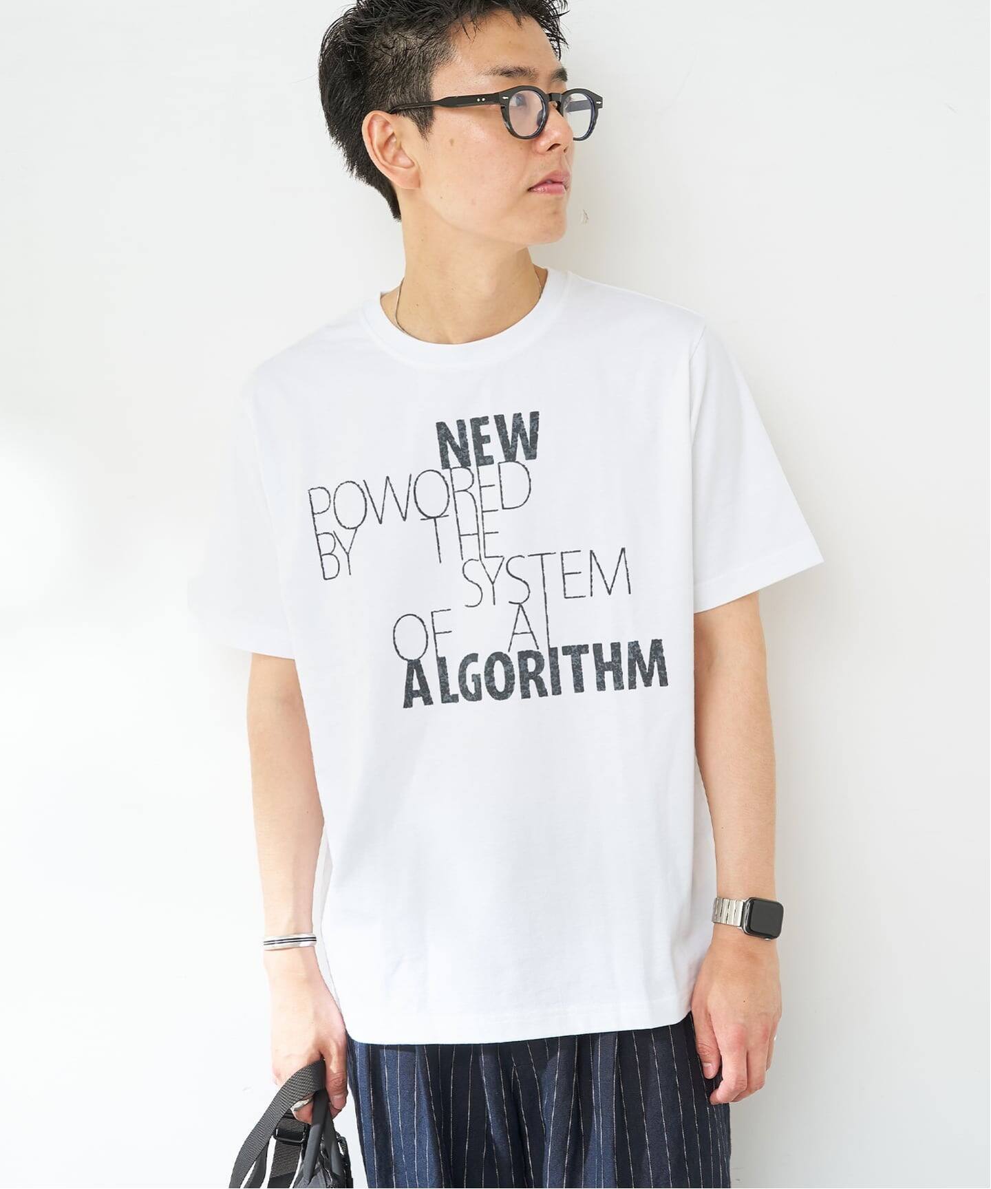 フェイドフロッキープリント Tシャツ（Tシャツ／カットソー）｜B.C