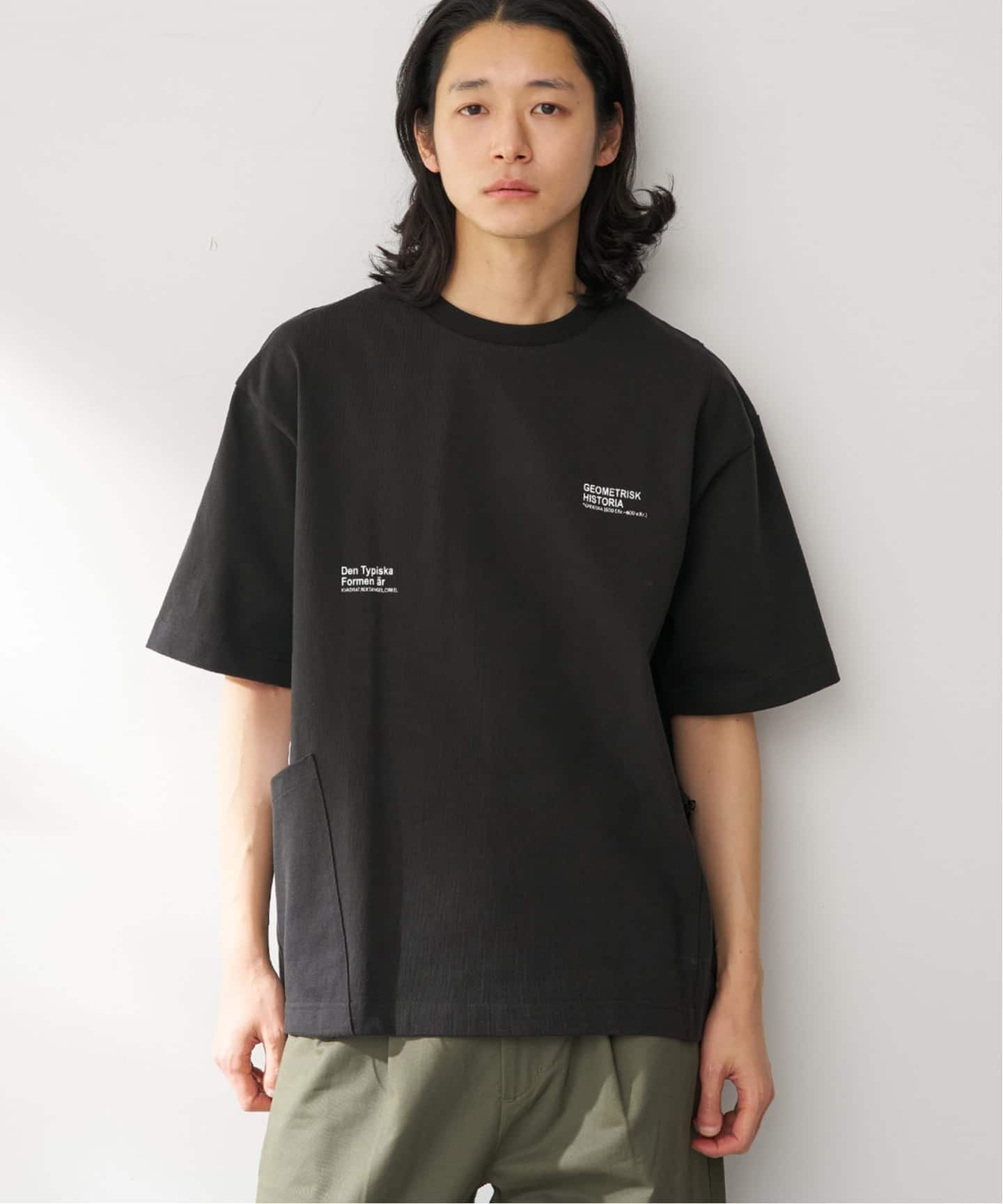OLIVEDRAB CARRY PKT S/S-Tシャツ（Tシャツ／カットソー）｜B.C STOCK