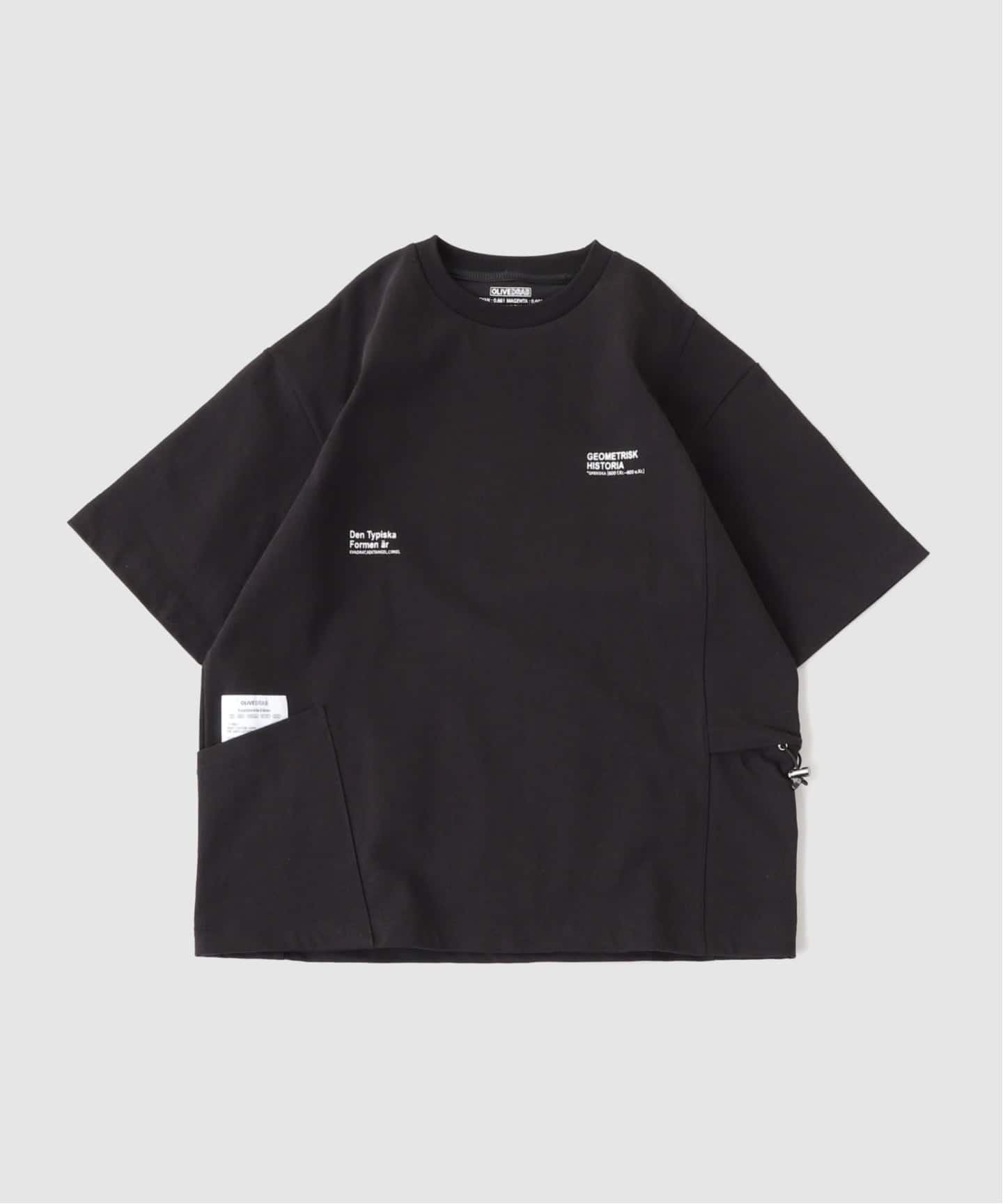 OLIVEDRAB CARRY PKT S/S-Tシャツ（Tシャツ／カットソー）｜B.C STOCK