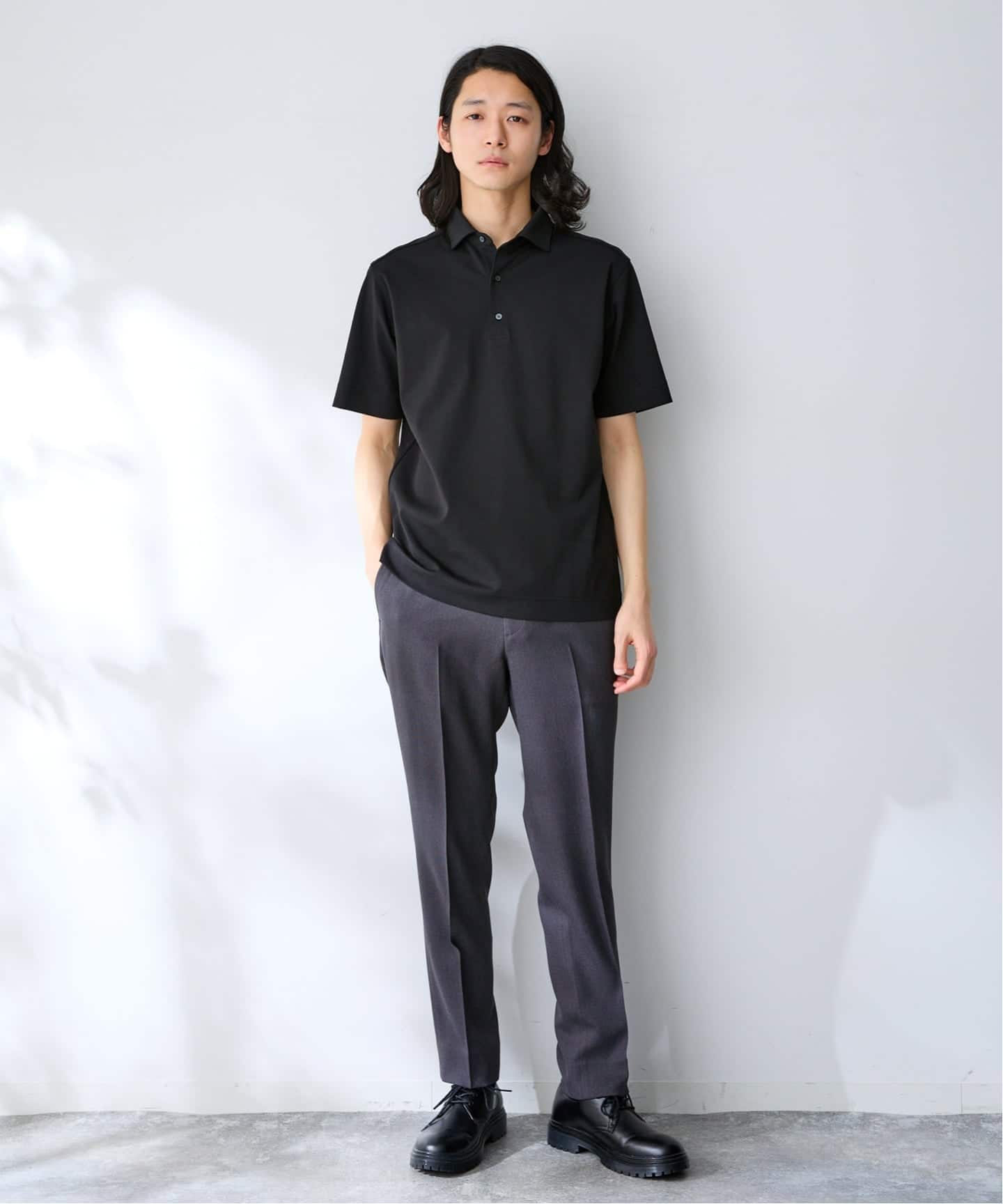 MULTI FUNCTION 32G PONTE S/S ポロシャツ（ポロシャツ）｜B.C STOCK