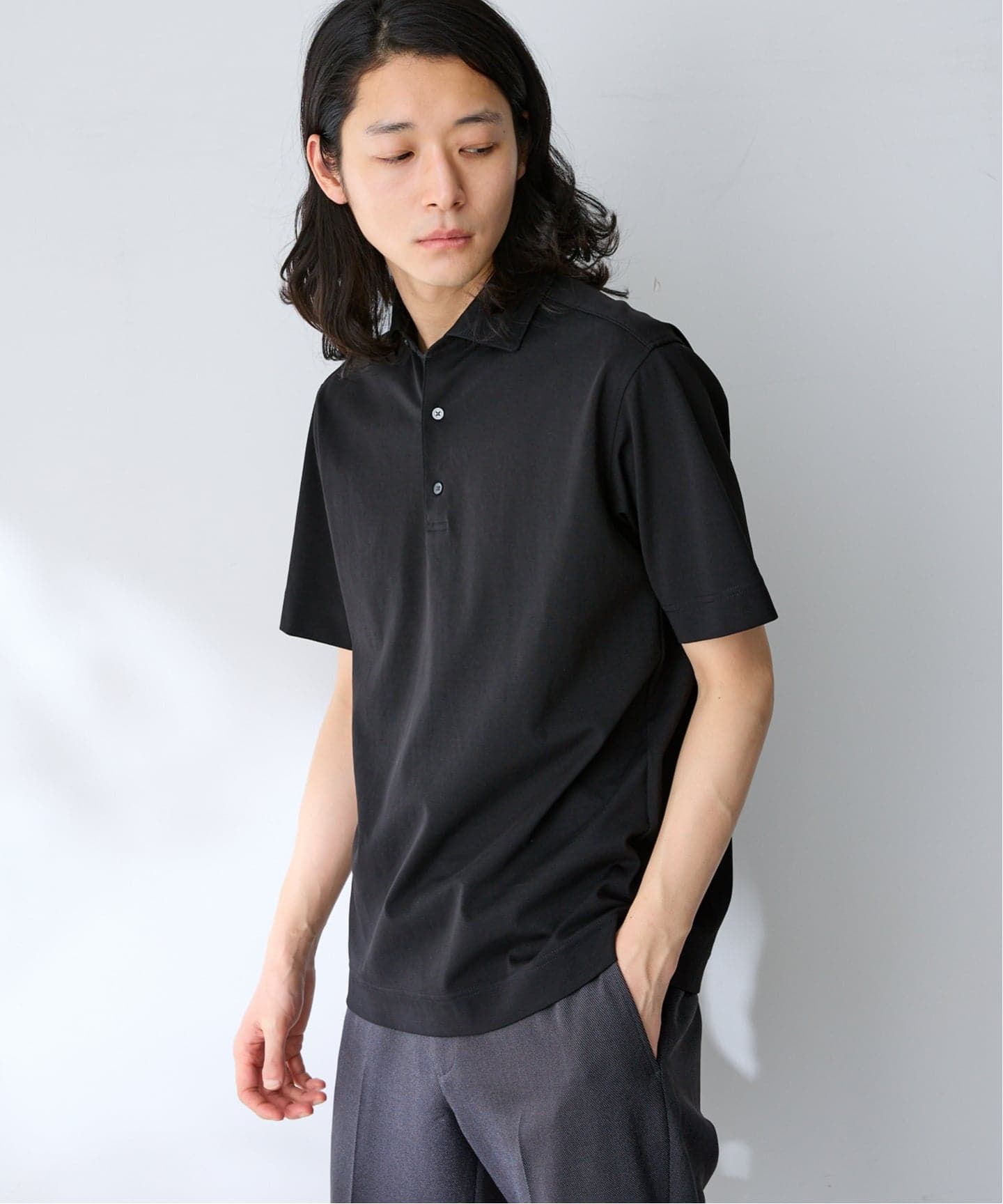 MULTI FUNCTION 32G PONTE S/S ポロシャツ（ポロシャツ）｜B.C STOCK
